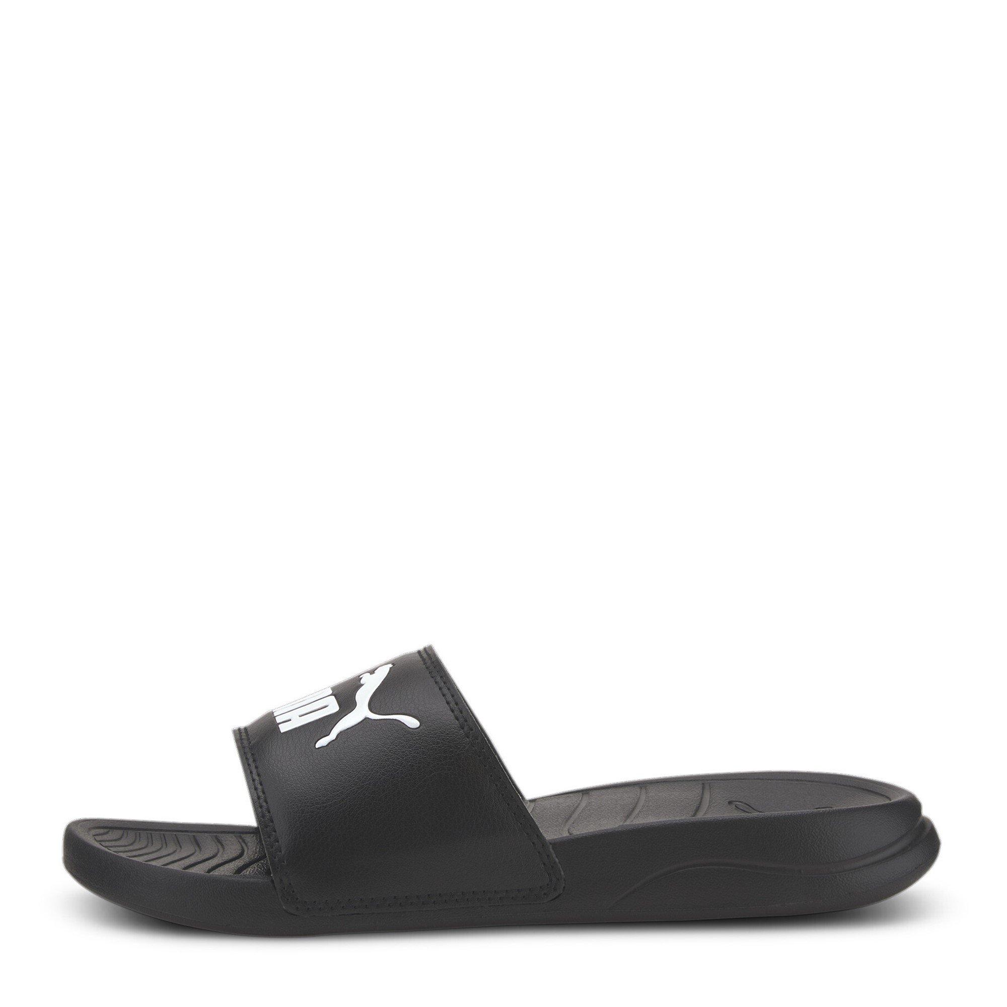 Puma Blk/White - Puma - PUMA Popcat Slide Juniors Sandals - 2