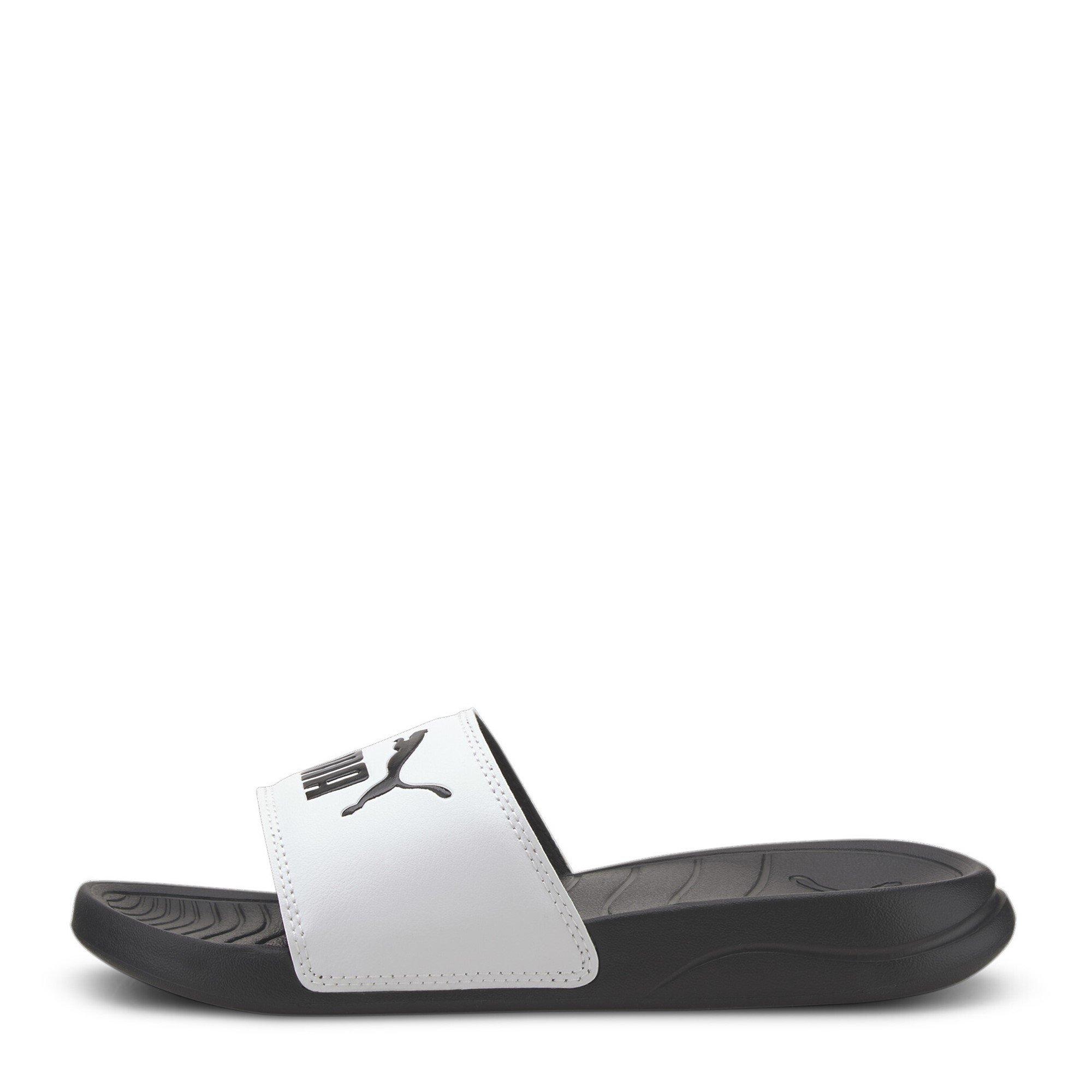 Puma Wht-Black - Puma - Popcat Slide Juniors Sandals - 2