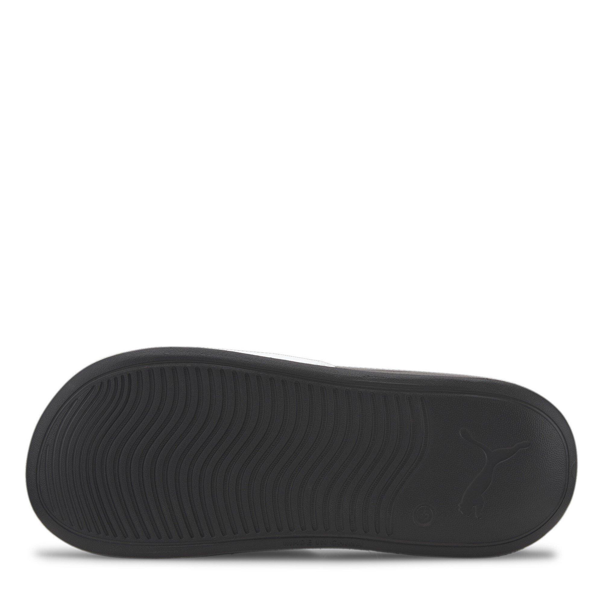 Puma Wht-Black - Puma - Popcat Slide Juniors Sandals - 3