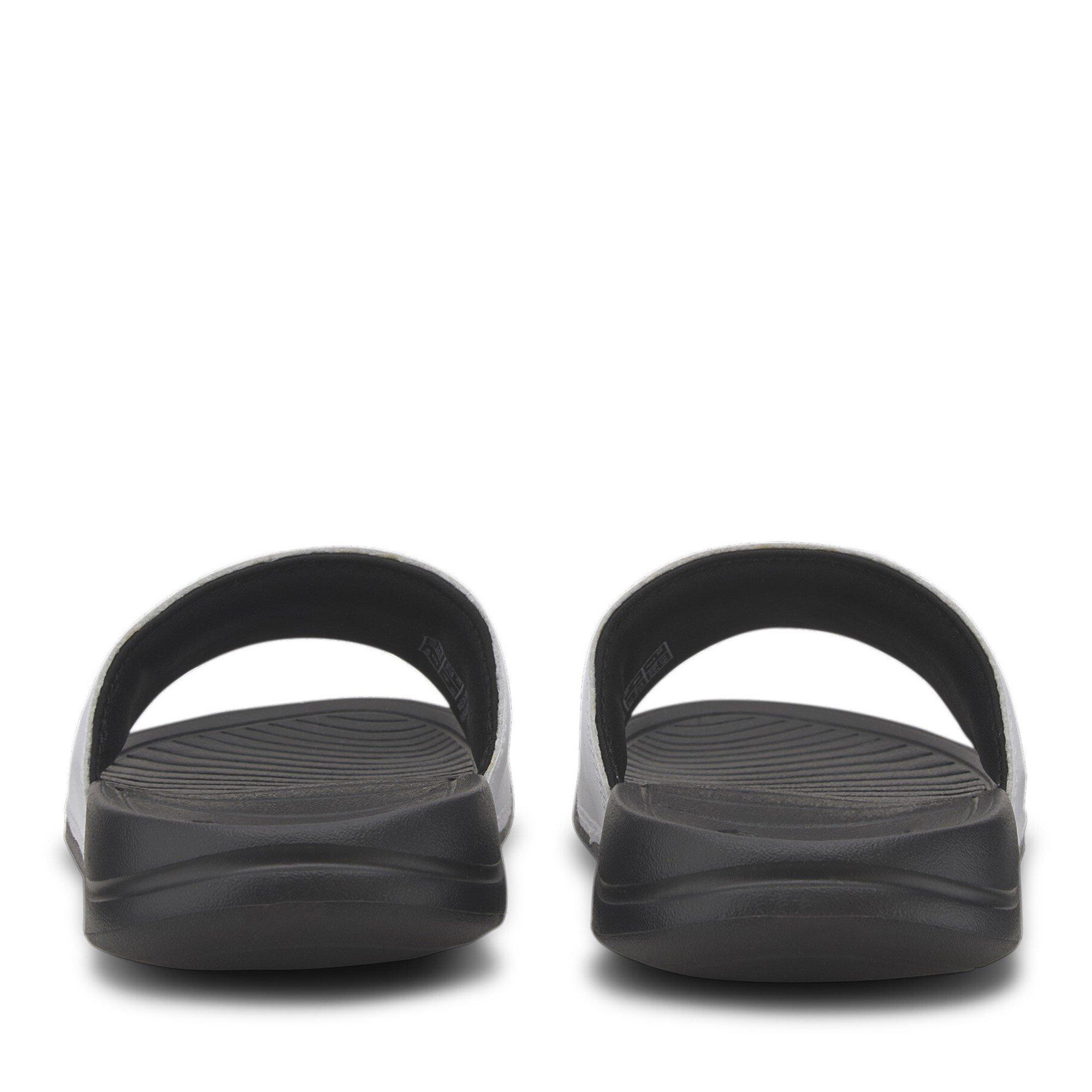 Puma Wht-Black - Puma - Popcat Slide Juniors Sandals - 5
