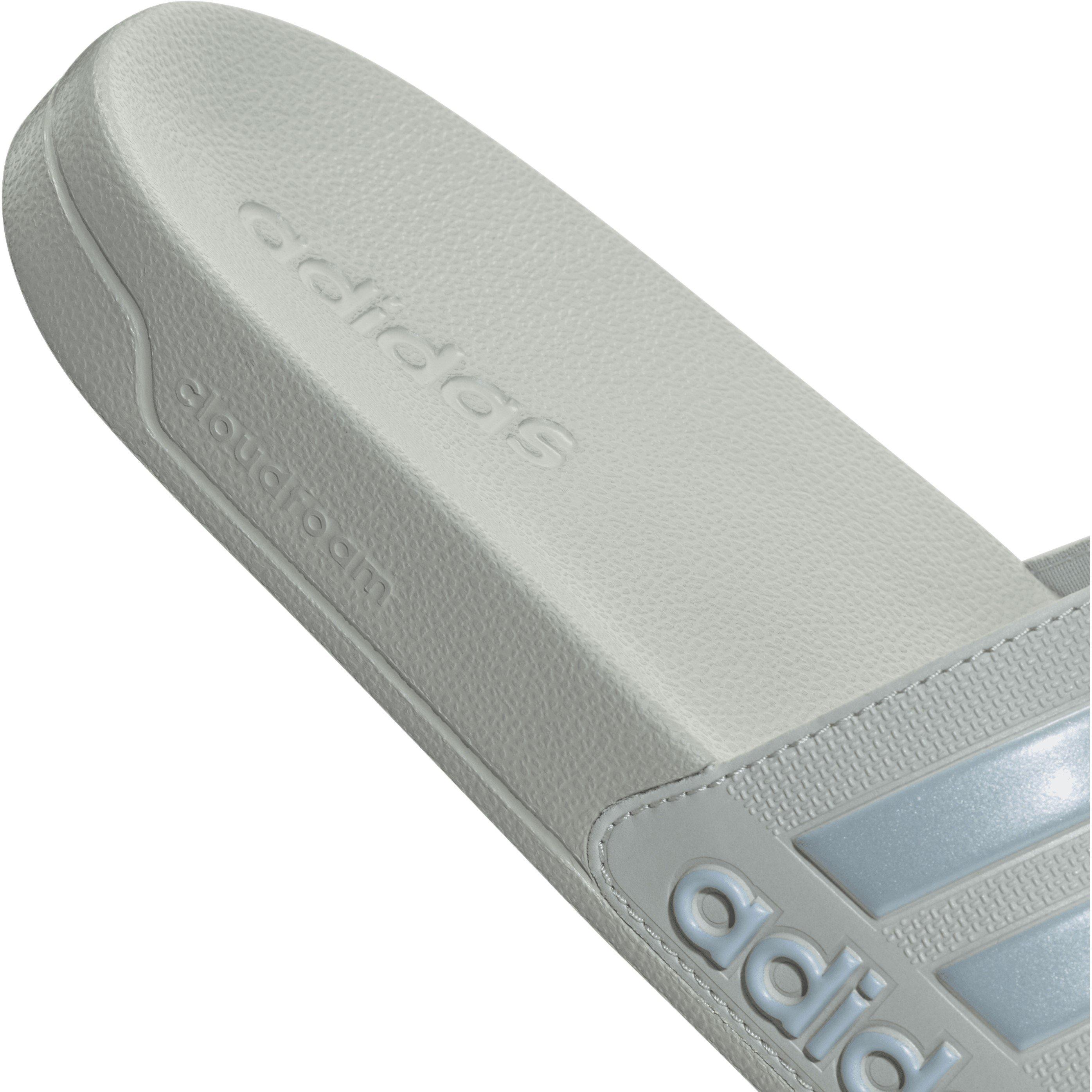 Argento/Gry/Blu - adidas - Adilette Shower Pool Sliders - 7