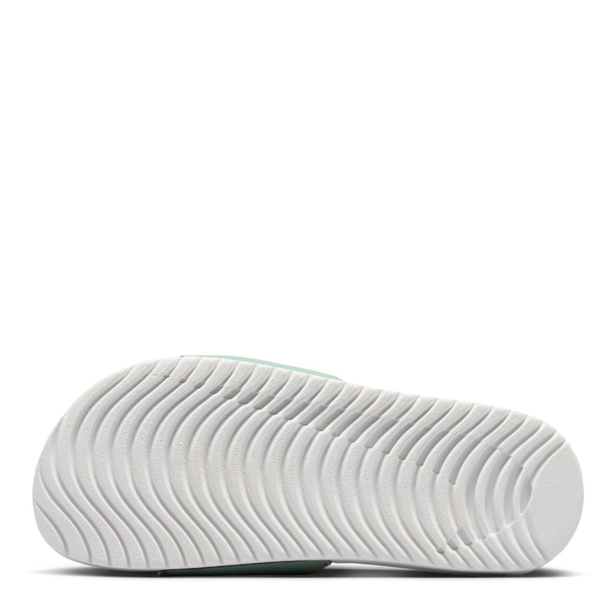 Steam/Silv Sail - Nike - Kawa Juniors Slide Sandals - 5