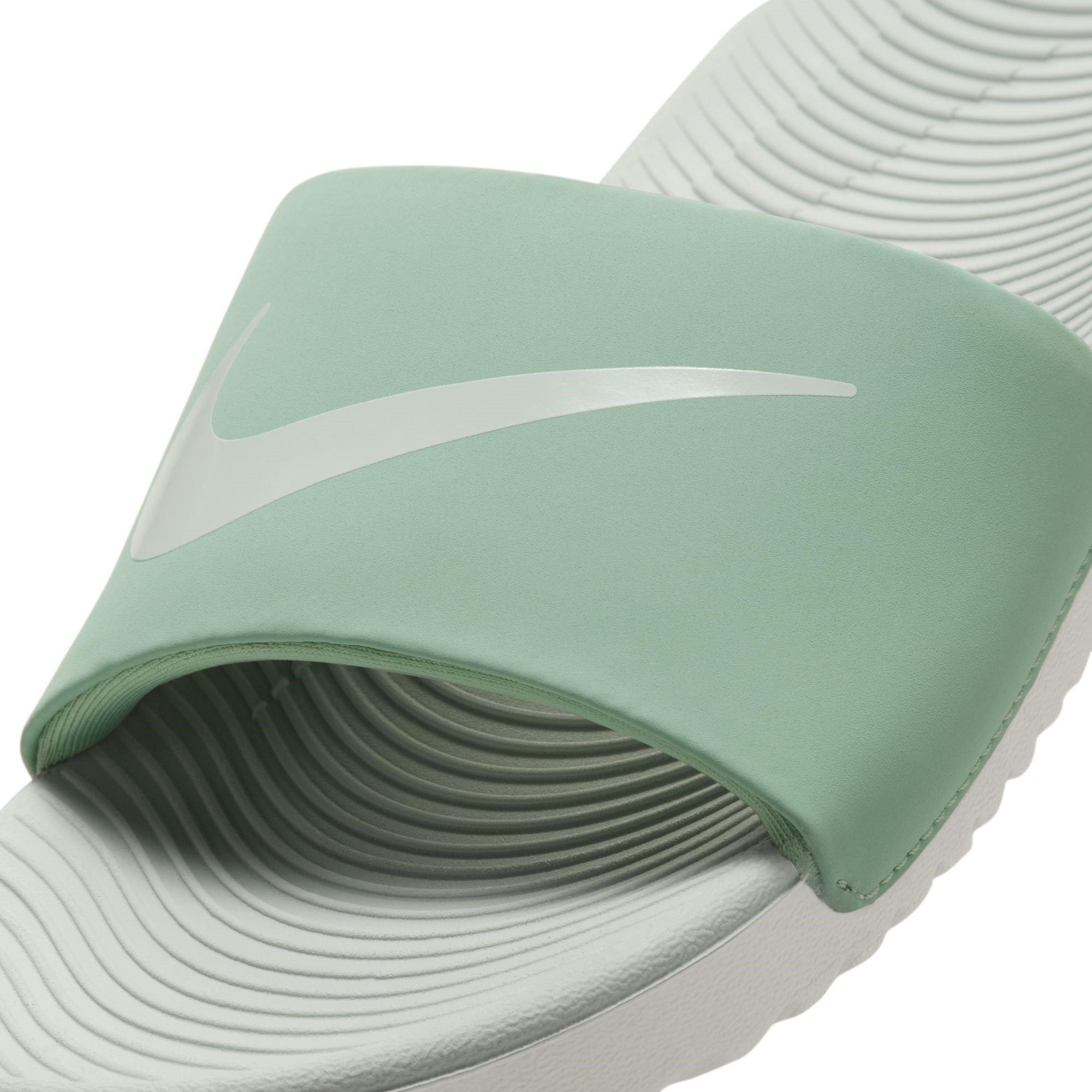 Steam/Silv Sail - Nike - Kawa Juniors Slide Sandals - 6