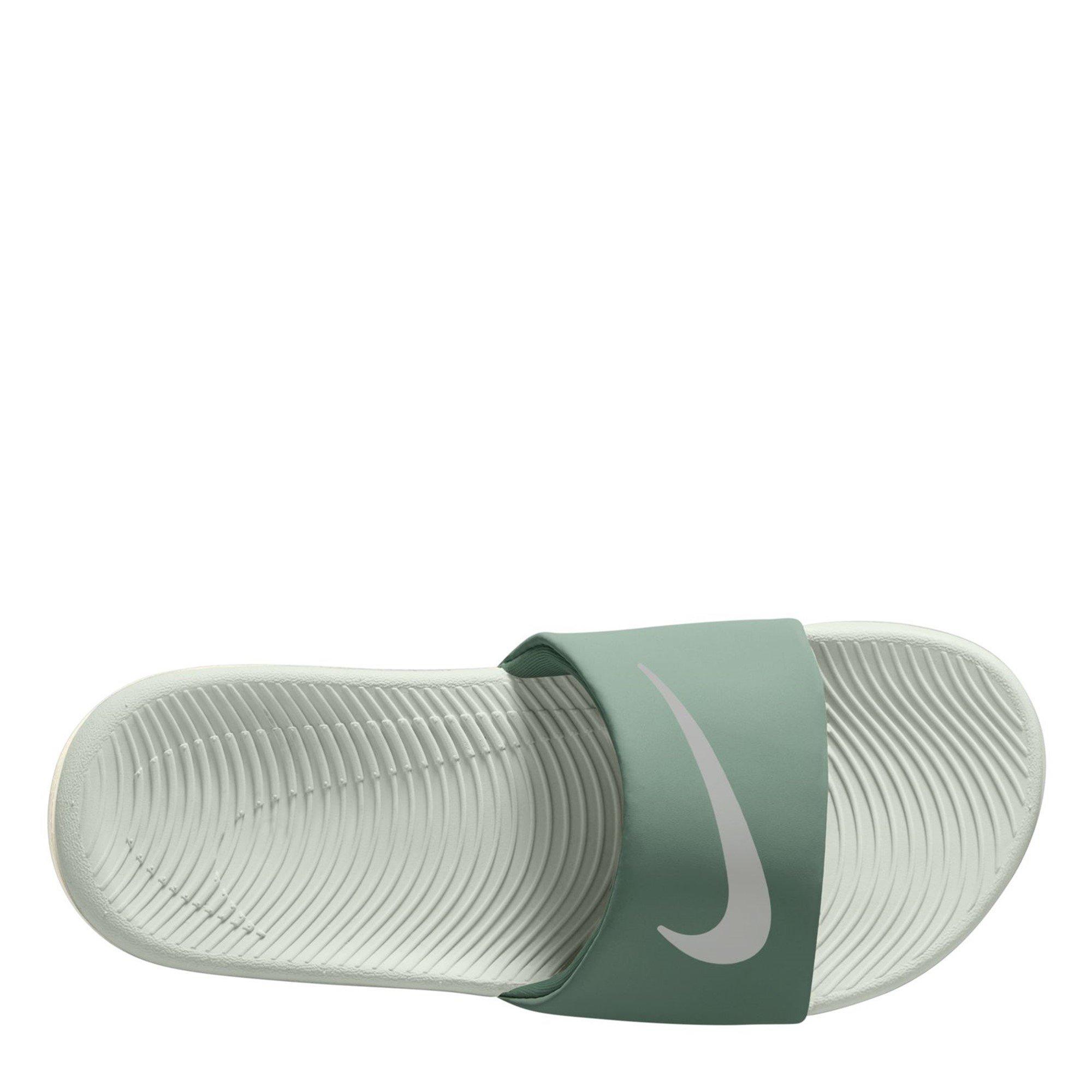 Steam/Silv Sail - Nike - Kawa Juniors Slide Sandals - 7
