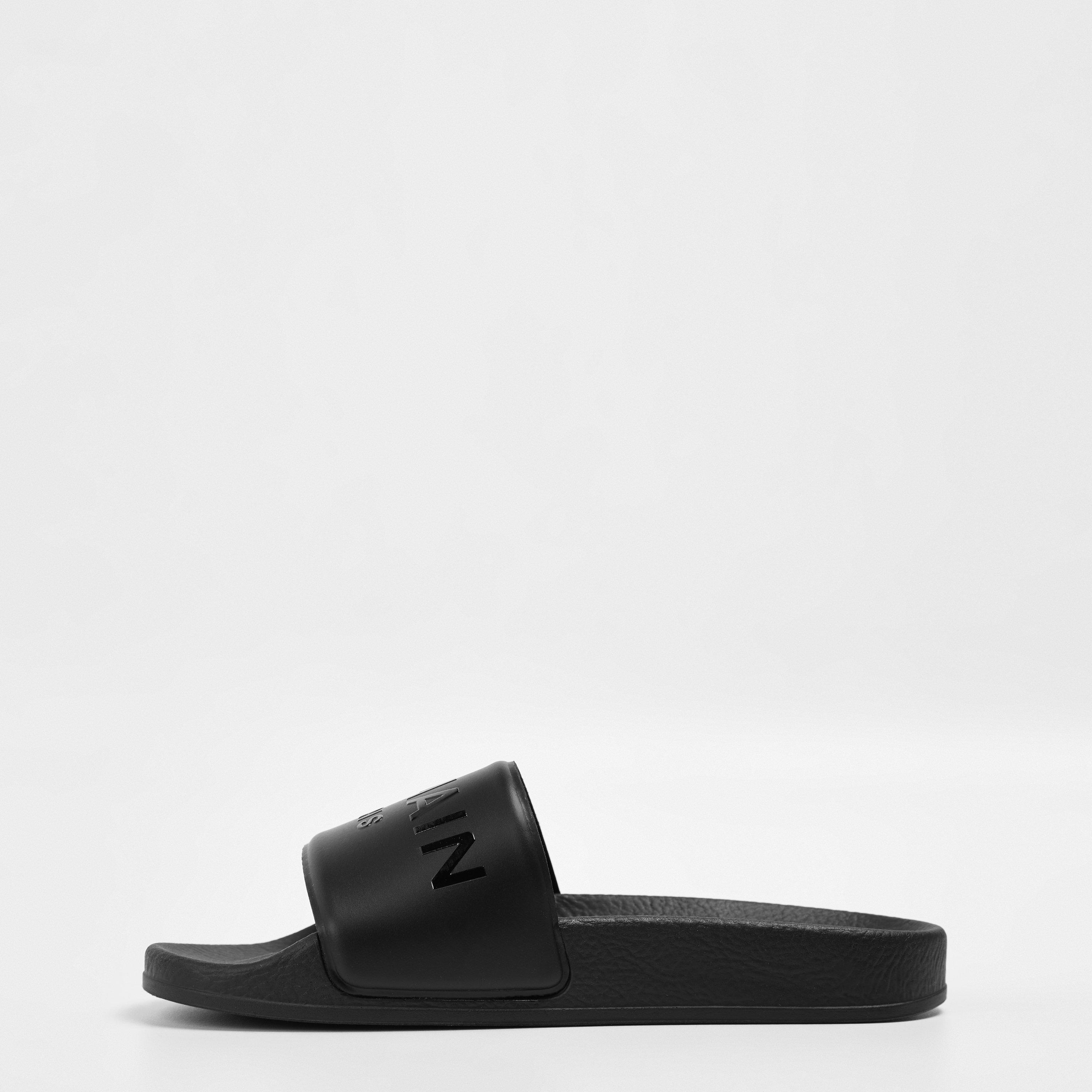 Blk Wht 930NE - Balmain - Logo Sliders Juniors - 2