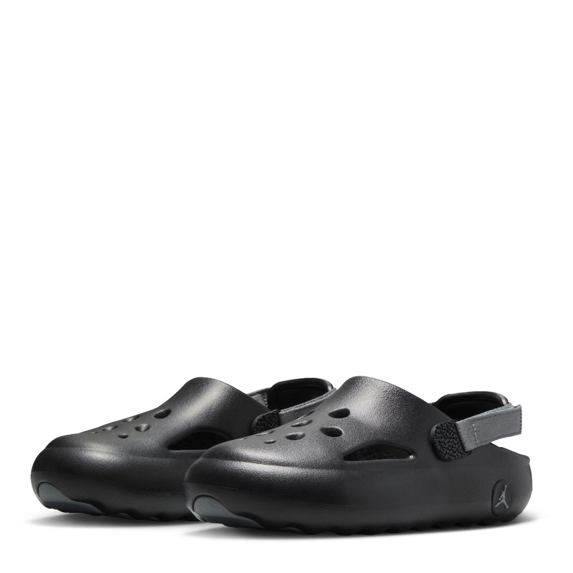 Black/S.Grey - Nike - Hydrip Juniors Sandals - 4