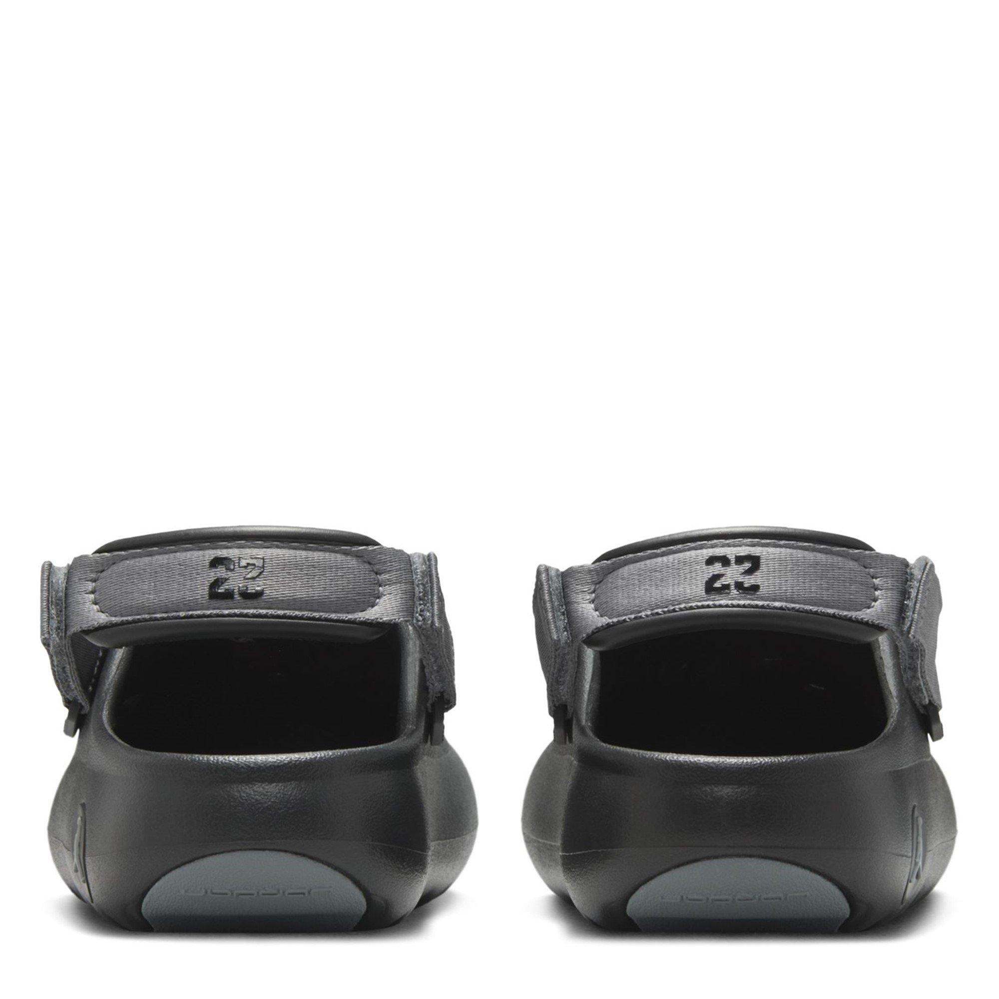 Black/S.Grey - Nike - Hydrip Juniors Sandals - 6