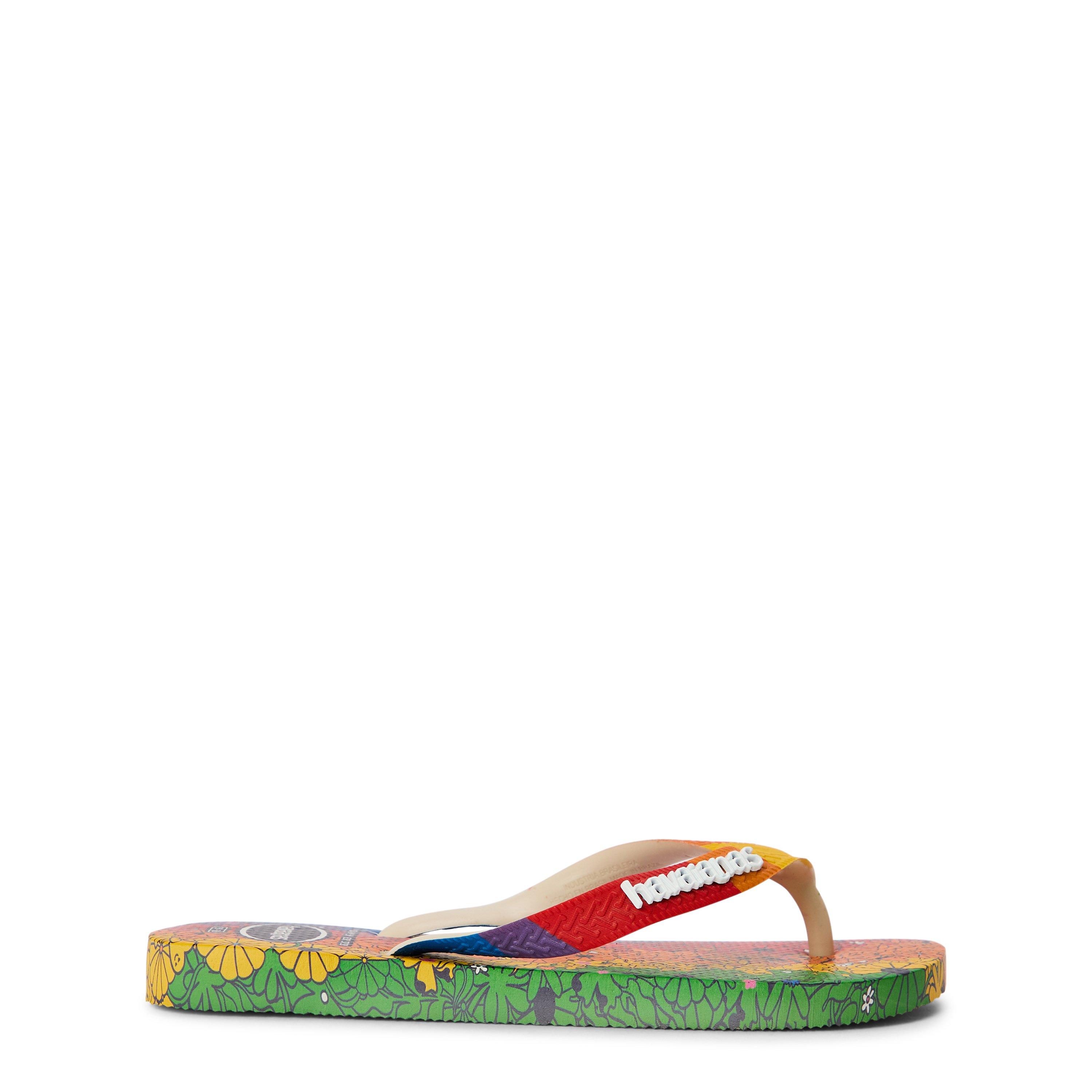 Dark Black - Havaianas - Hav. Top Pride Premium Beige 35/36 Flip Flops Unisex Kids - 1