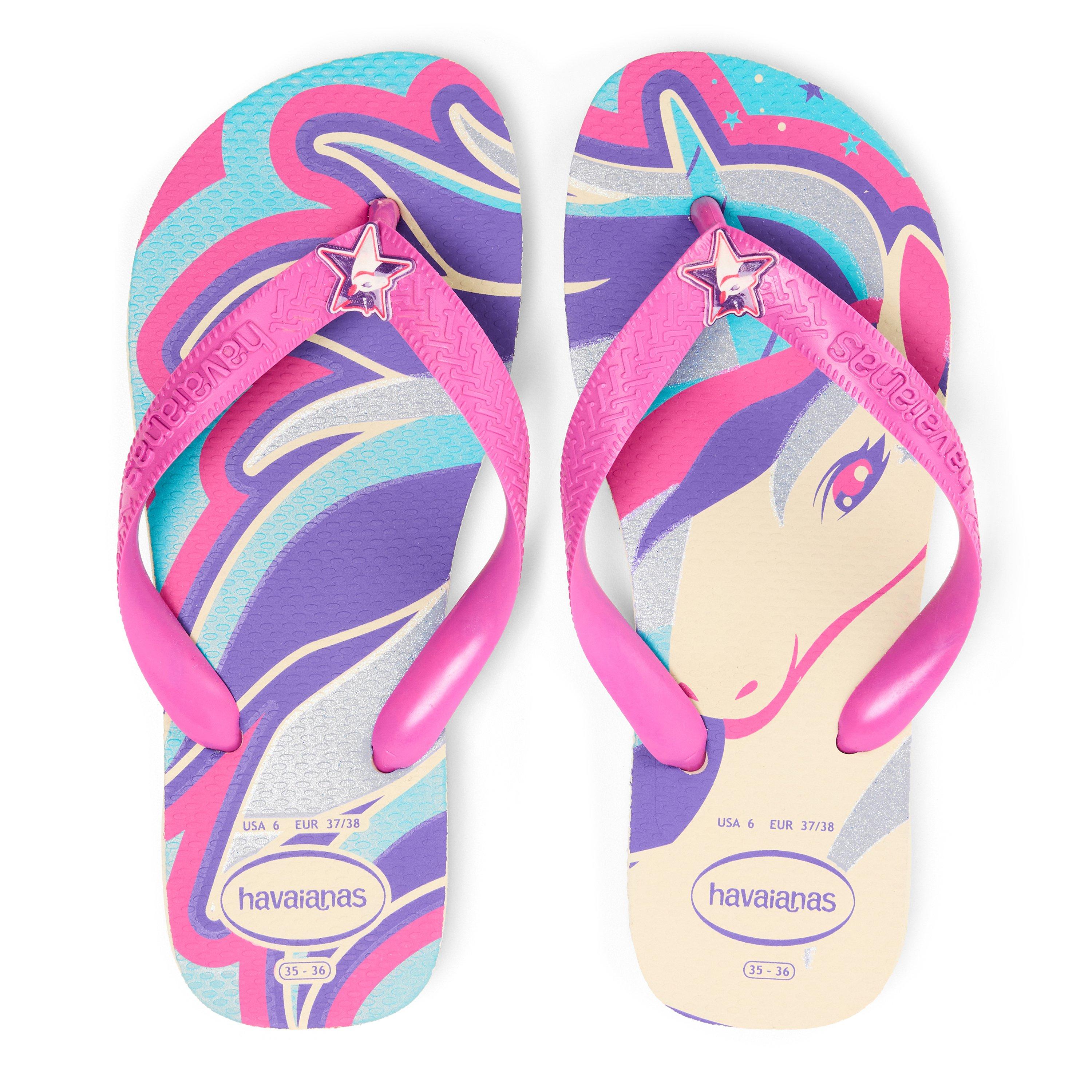 Multi - Havaianas - Unisex Kids' Sandal Fantasy Flip Flops - 4