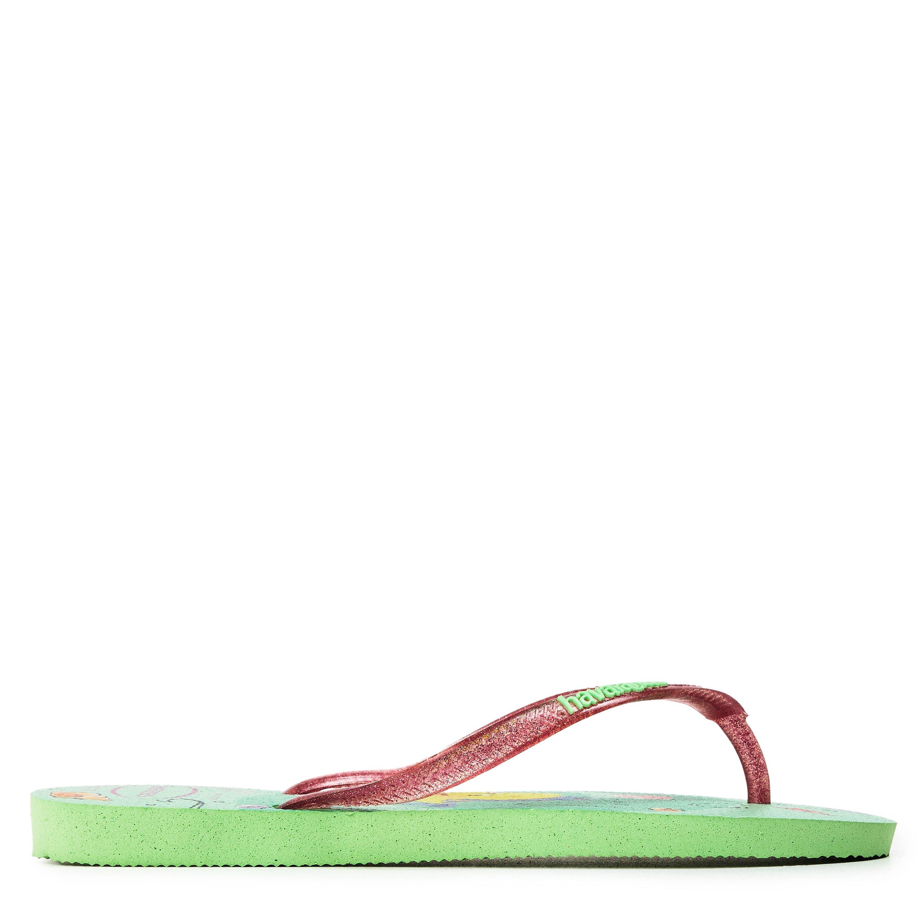 Green Multi - Havaianas - Unisex Kids' Flip Flops - 1