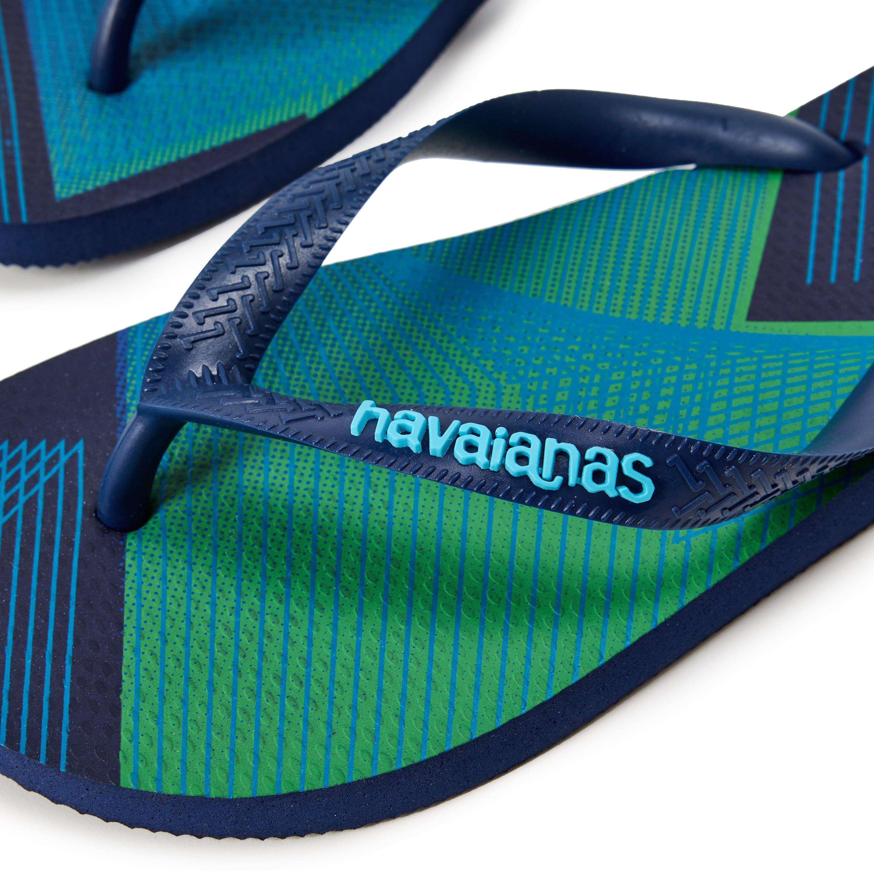 Navy Blue/Blue - Havaianas - Hav. Trend Navy Blue/Navy Blue/Blue Flip Flops Womens - 3