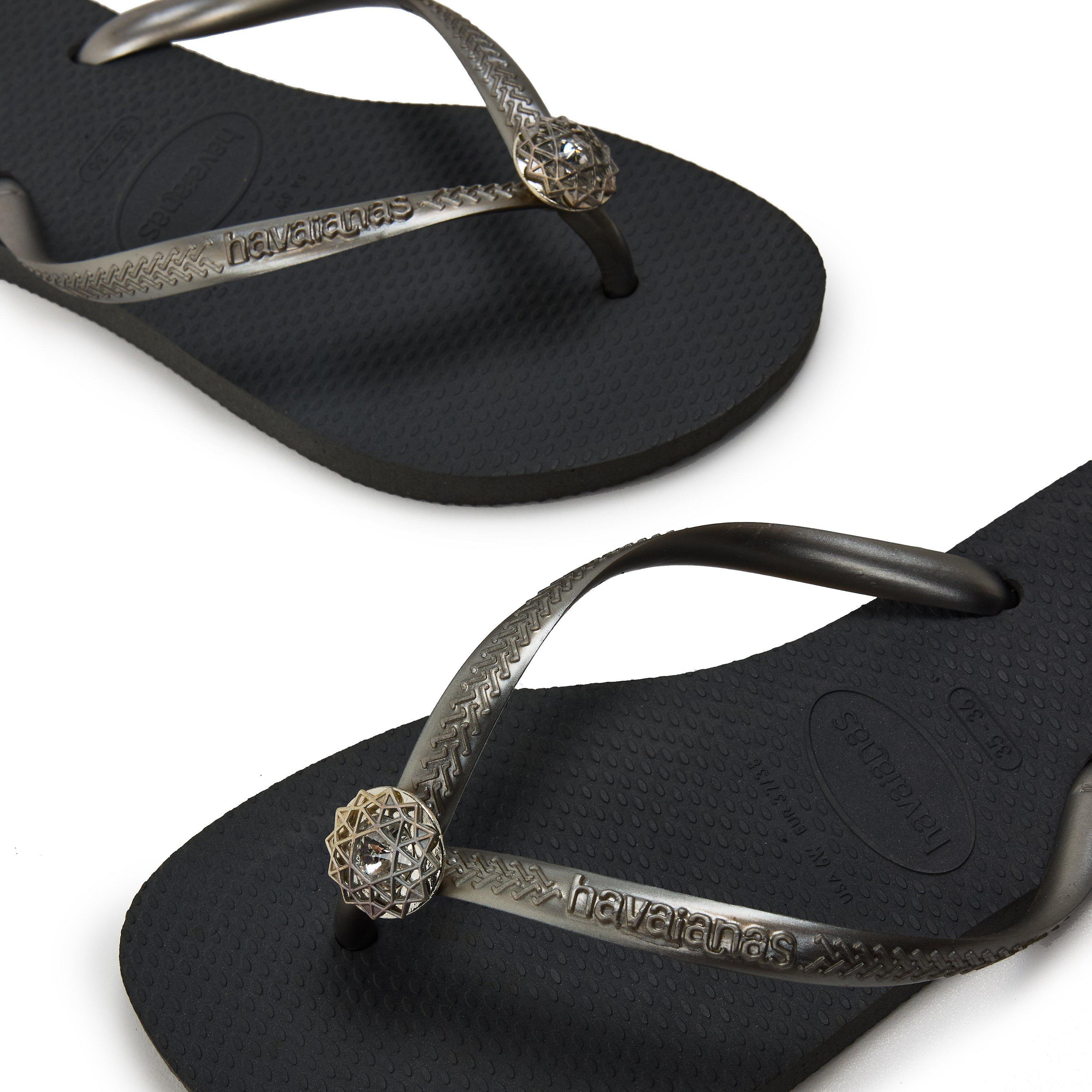 Steel Grey/Grey - Havaianas - Slm Crystl Ld99 - 3
