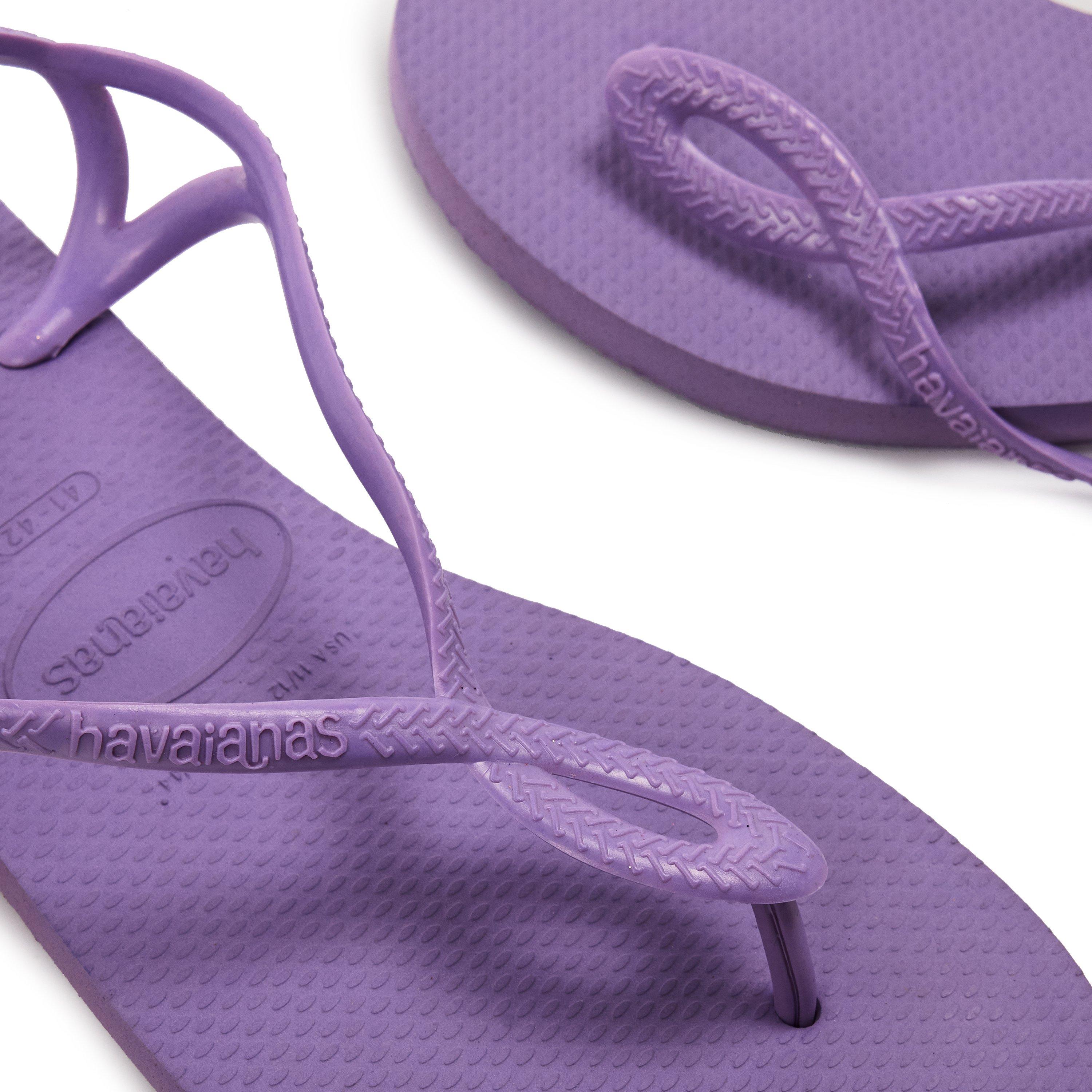 Prisma Purple - Havaianas - Hav. Luna Prisma Purple 41/42 Flip Flops Womens - 3