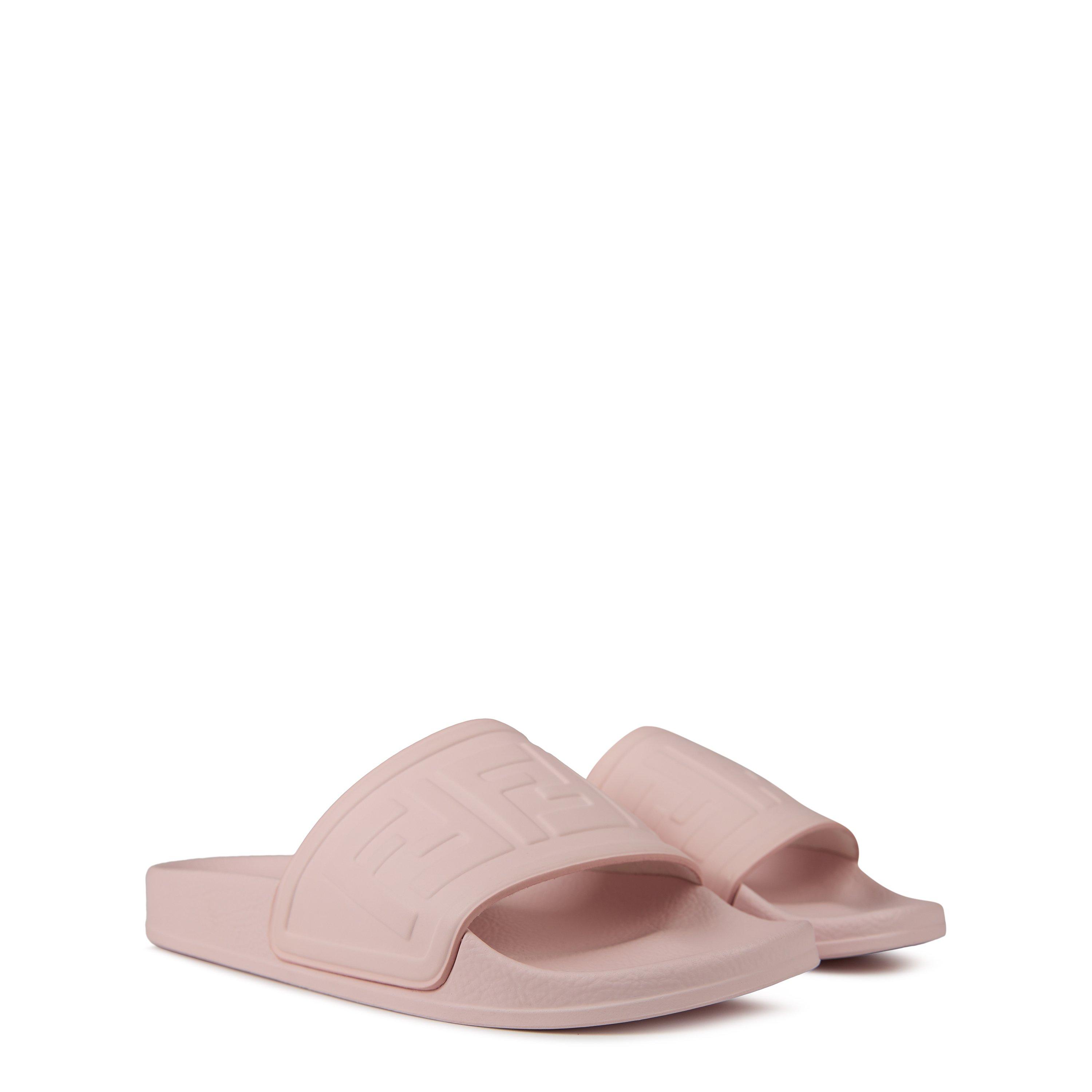 Pink F0QD1 - Fendi - Ff Slides Juniors - 3