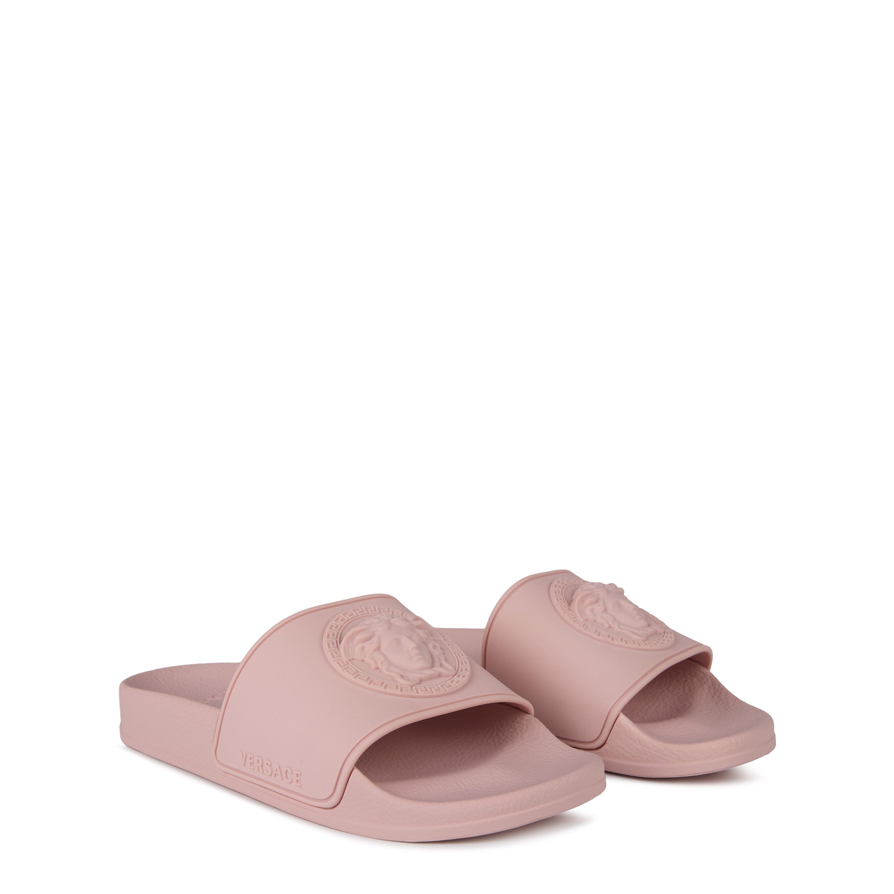 Pink 1PT20 - Versace - Kids' Medusa Pool Sliders - 3