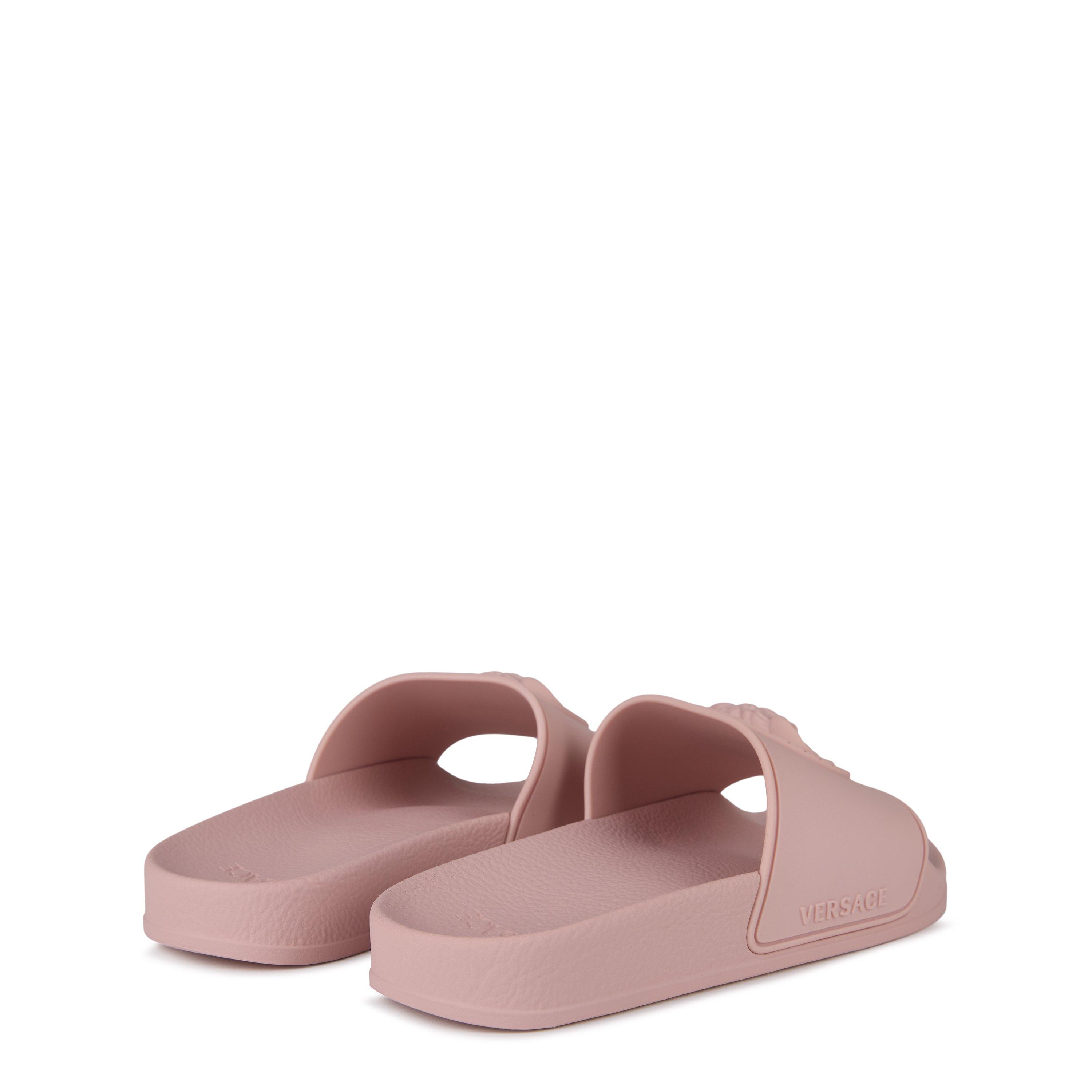 Pink 1PT20 - Versace - Kids' Medusa Pool Sliders - 4