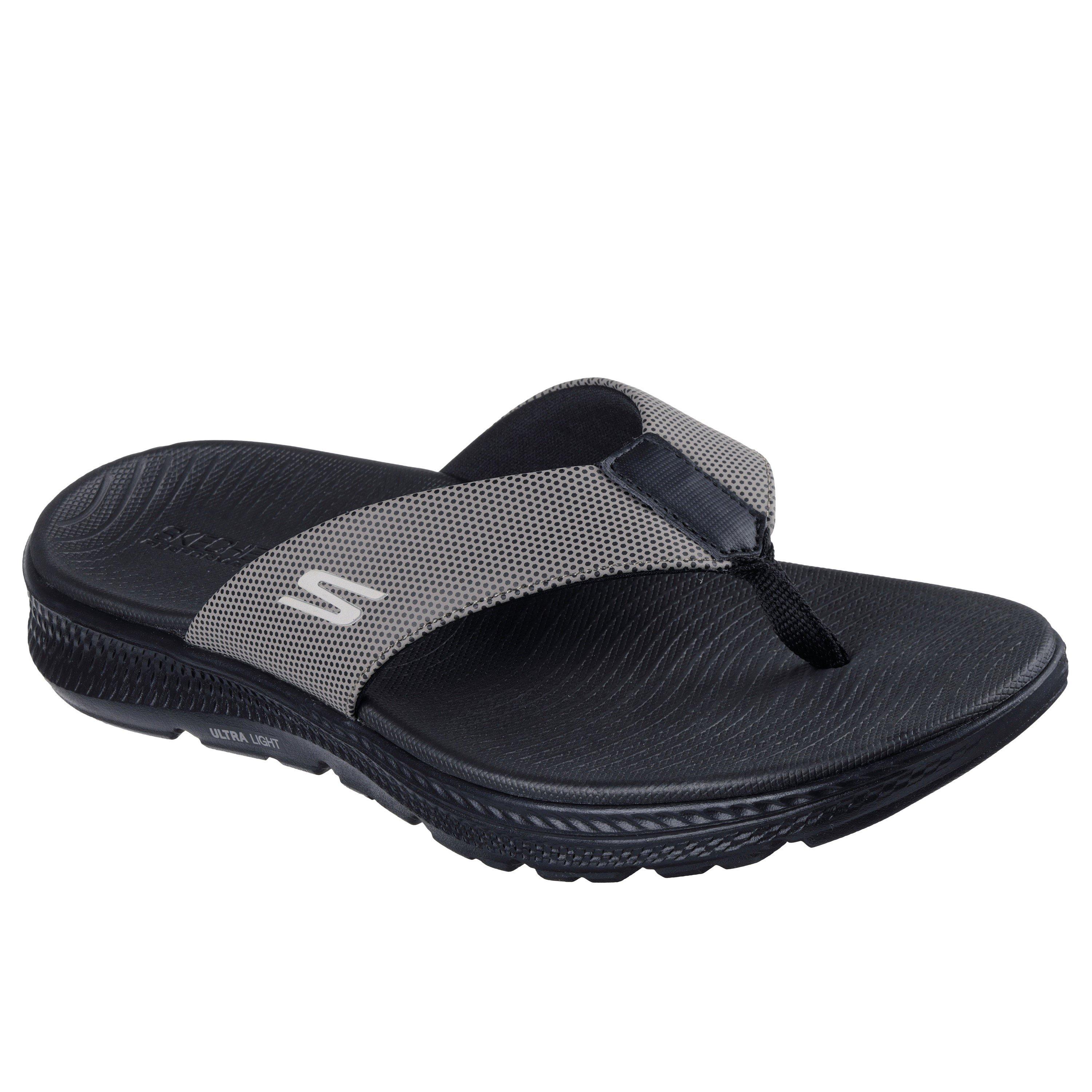 TPE/BLK - Skechers - GO Consistent Mens Sandals - 3