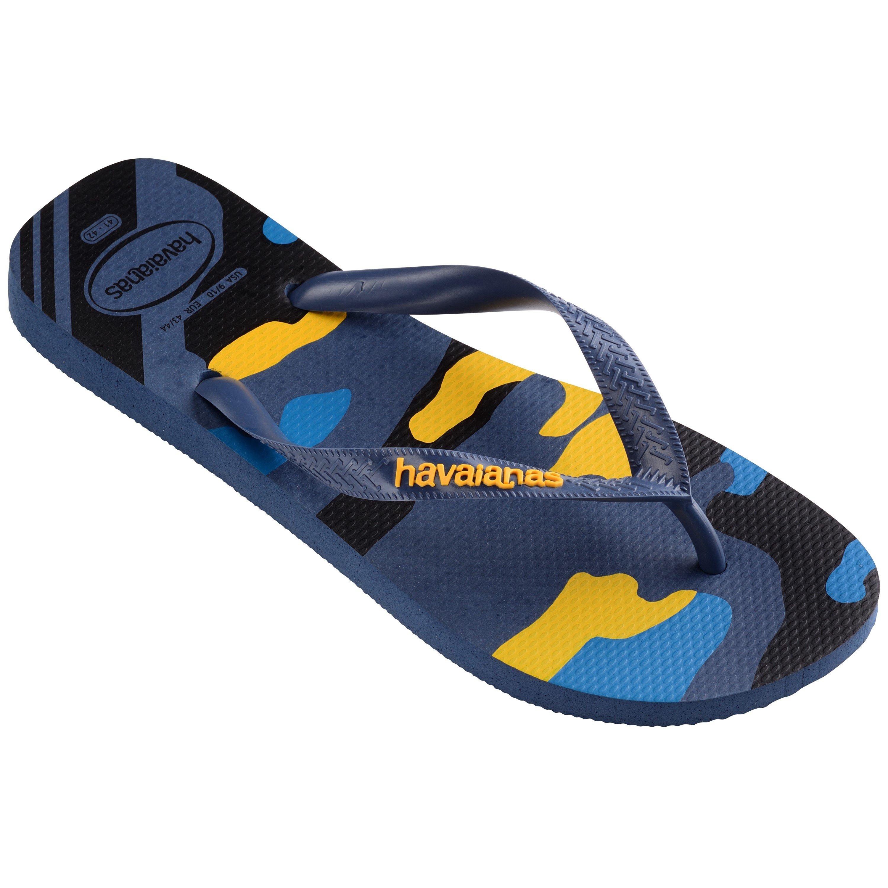 Indigo-Blau - Havaianas - Hav. Top Camu Indigo Blue 39/40 Flip Flops Womens - 2