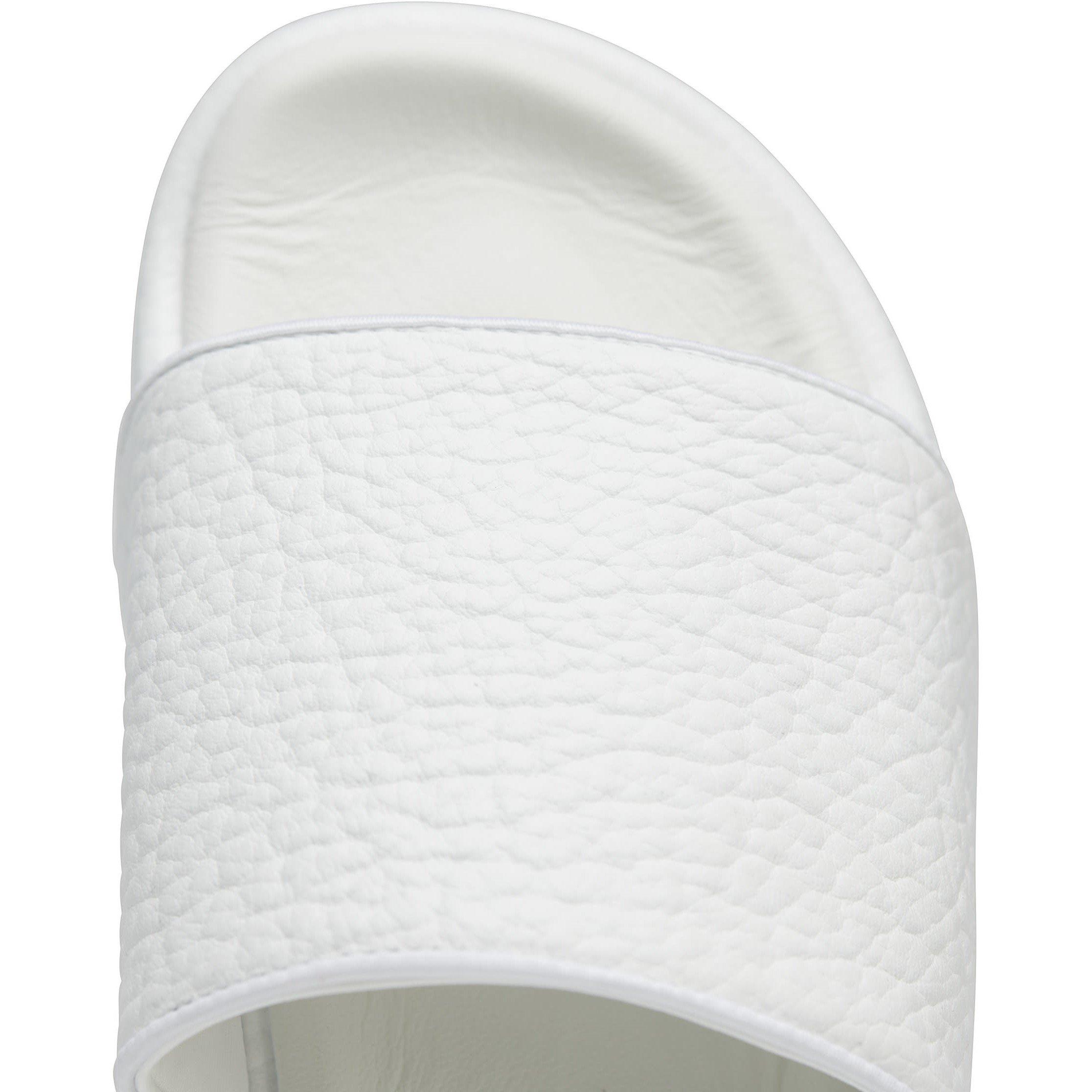 White - adidas Originals - Kids' Pool Slider - 7