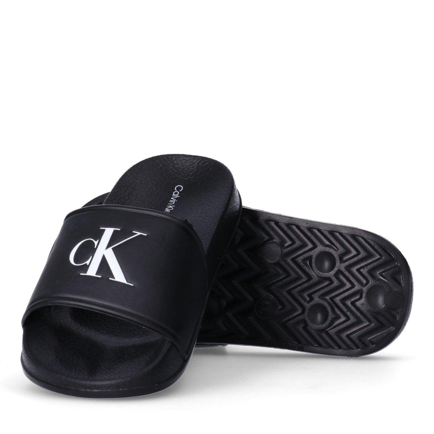 Sort - Calvin Klein Jeans - Kids' Pool Sliders - 3