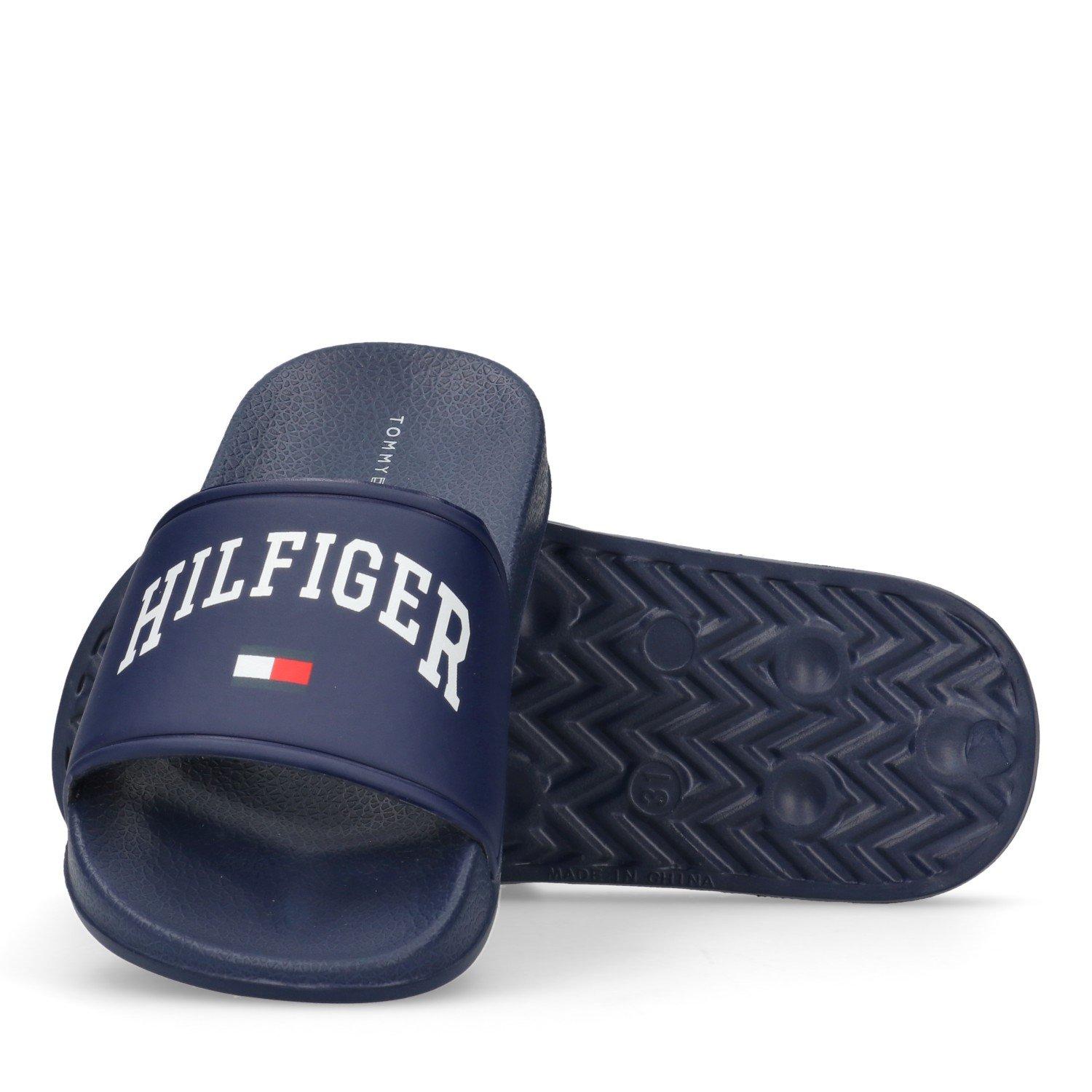 Marineblauw - Tommy Hilfiger - Kids' Pool Sliders - 3