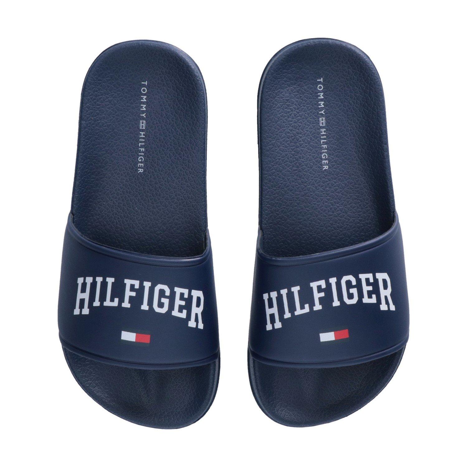 Marineblauw - Tommy Hilfiger - Kids' Pool Sliders - 4