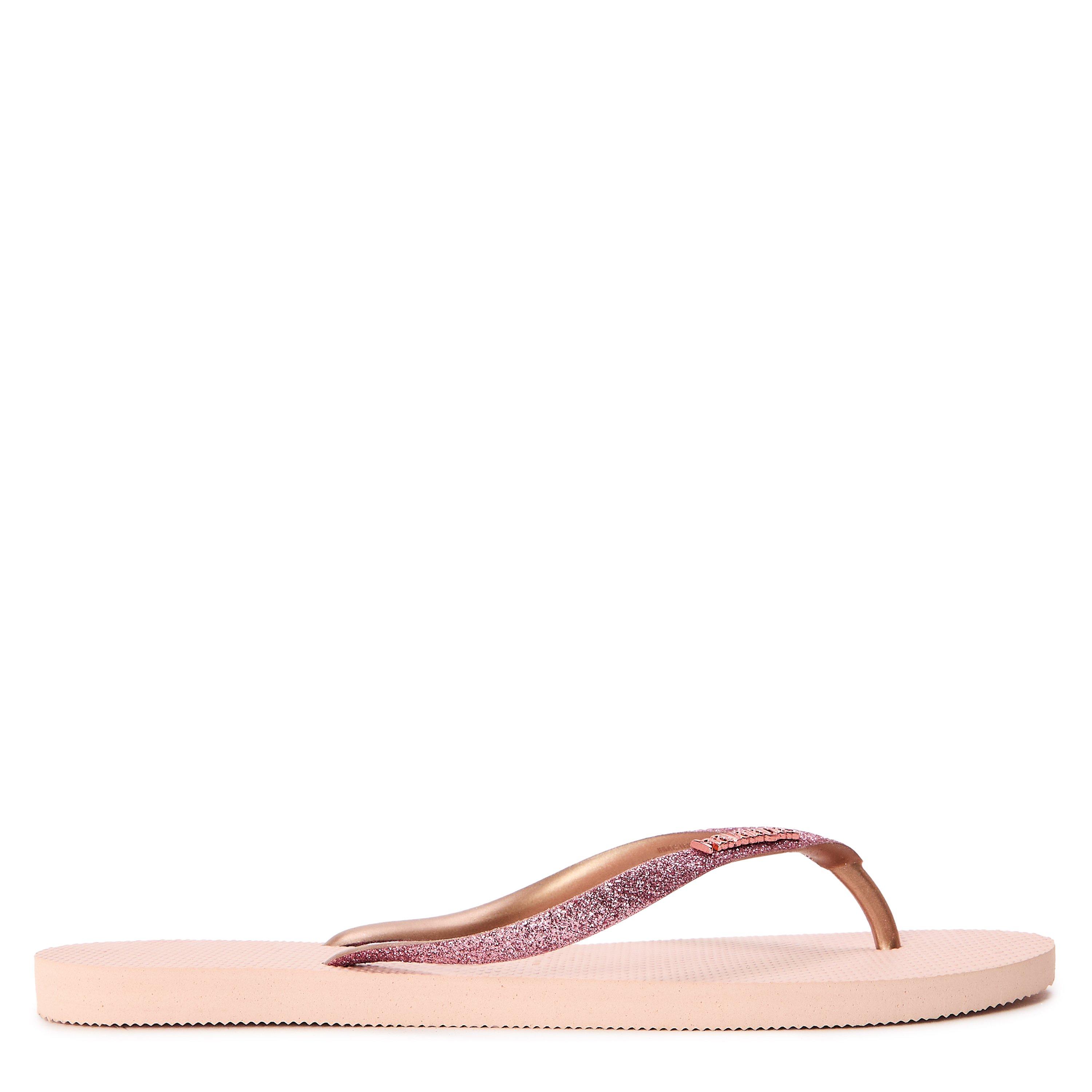 Balletroze - Havaianas - Hav. Slim Glitter Ballet Rose 35/36 Flip Flops Womens - 1
