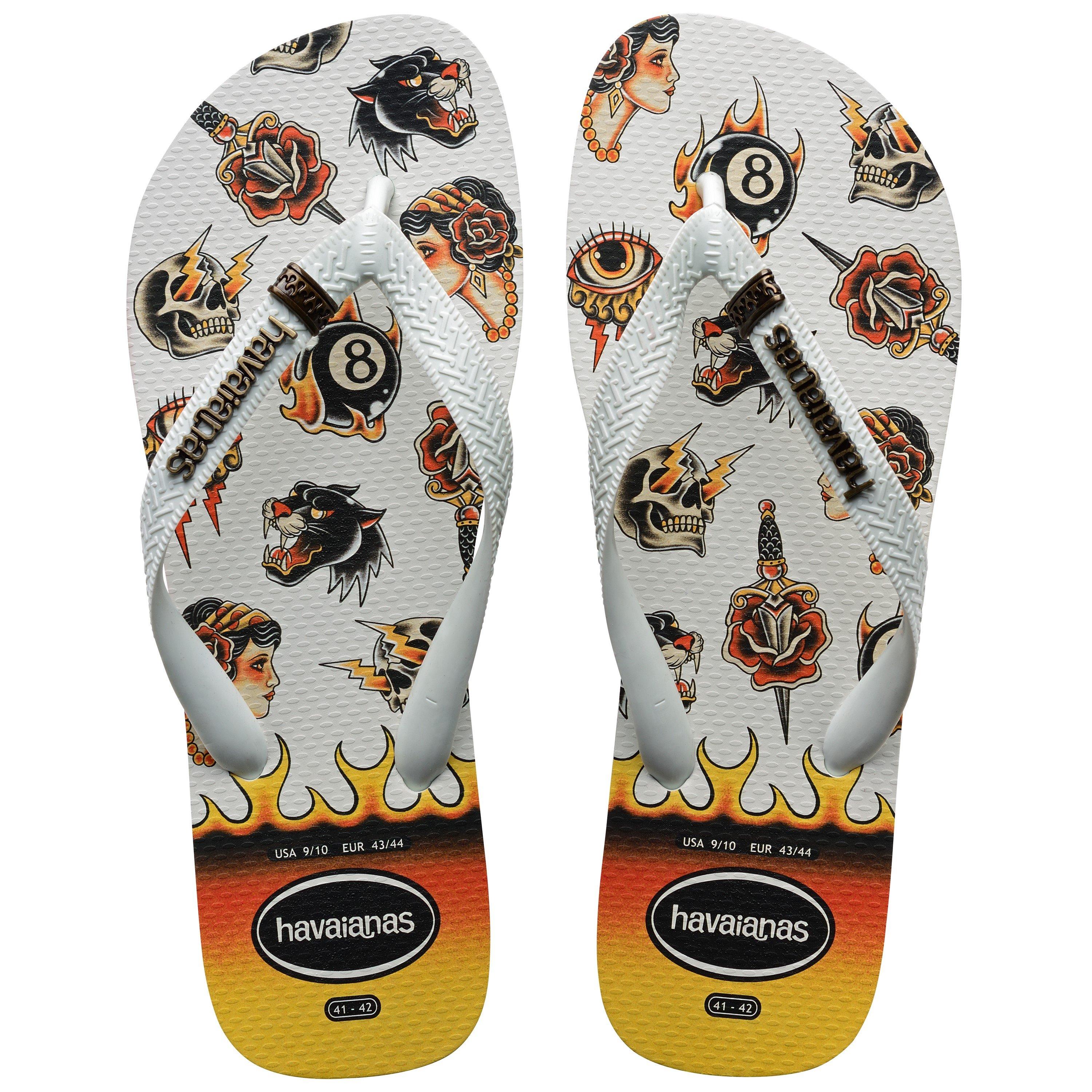 Weiß/Weiß - Havaianas - Hav. Top Tribo White/White 35/36 Flip Flops Womens - 3