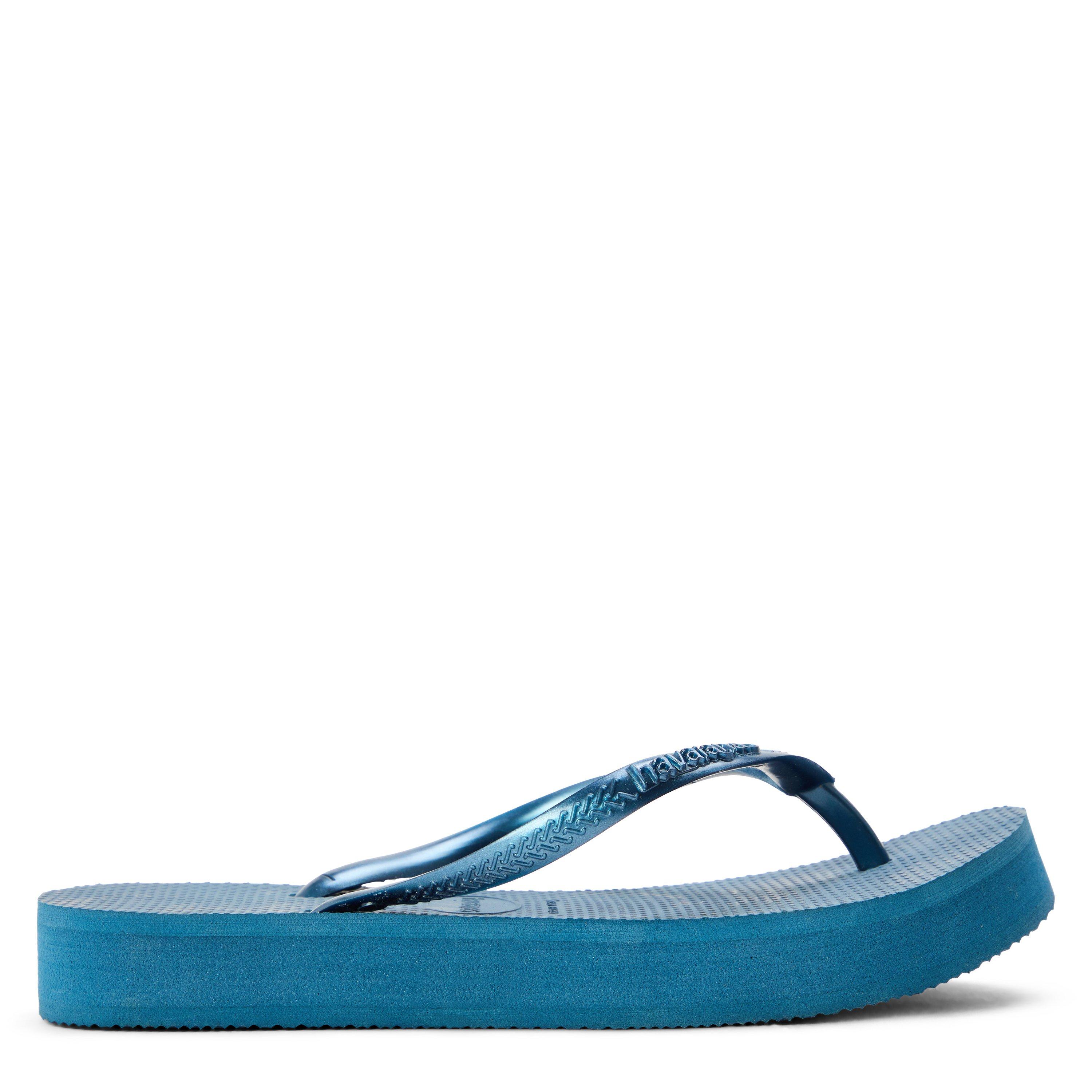 Comodo Blu - Havaianas - Hav. Slim Flatform Comfy Blue 41/42 Flip Flops Womens - 1