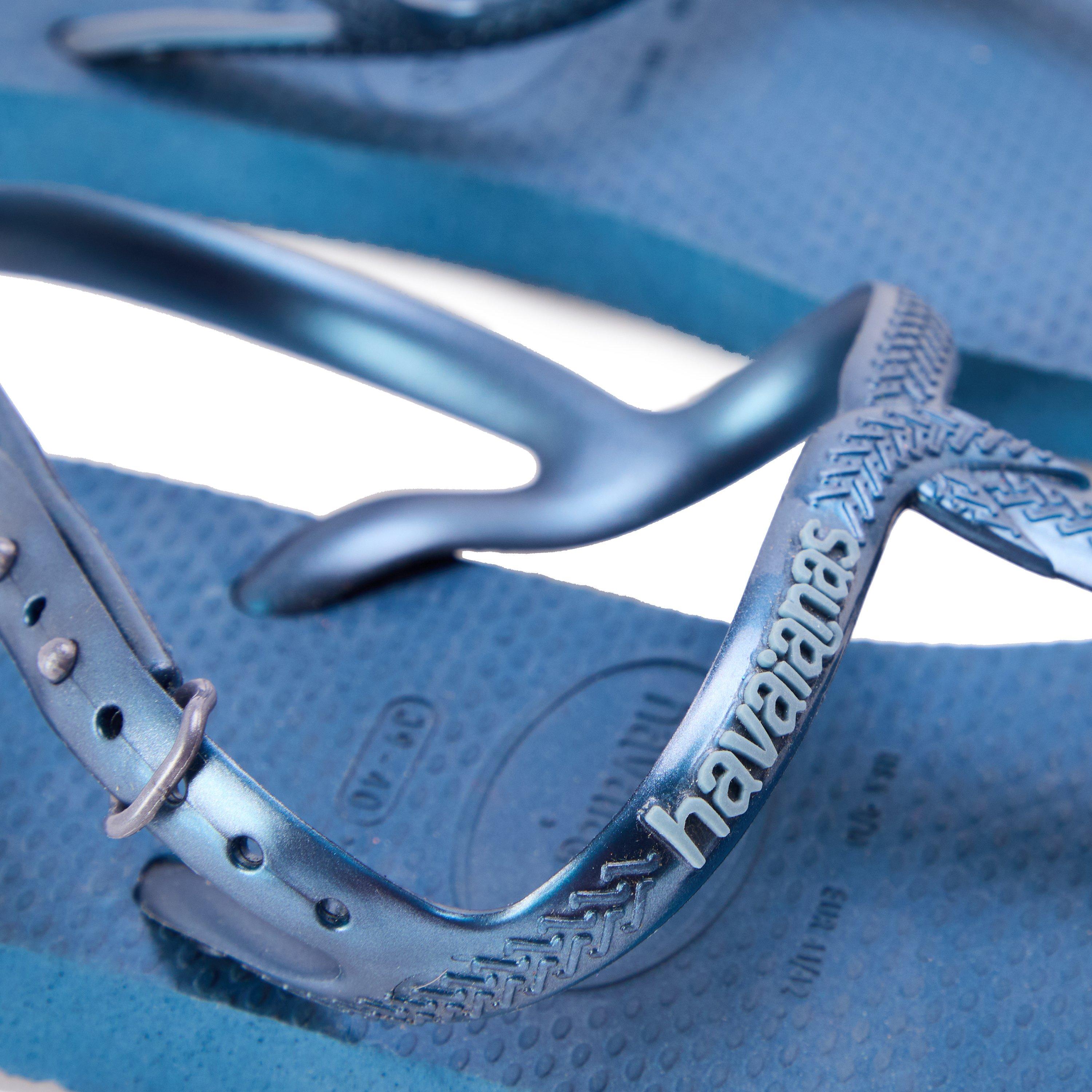 Comfy Blue - Havaianas - Hav. Twist Comfy Blue 35/36 Flip Flops Womens - 3