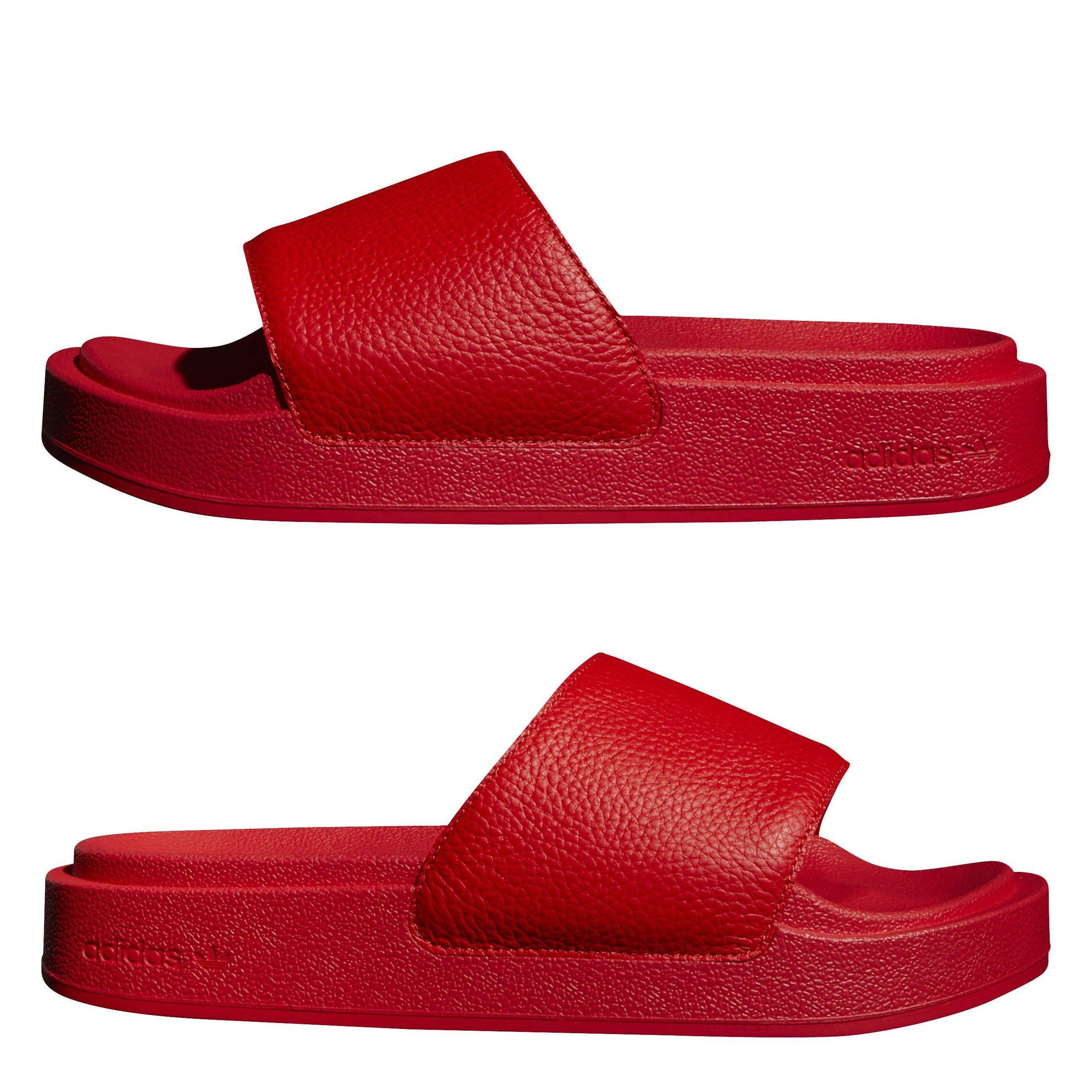 Rood - adidas Originals - Pool Slider - 9