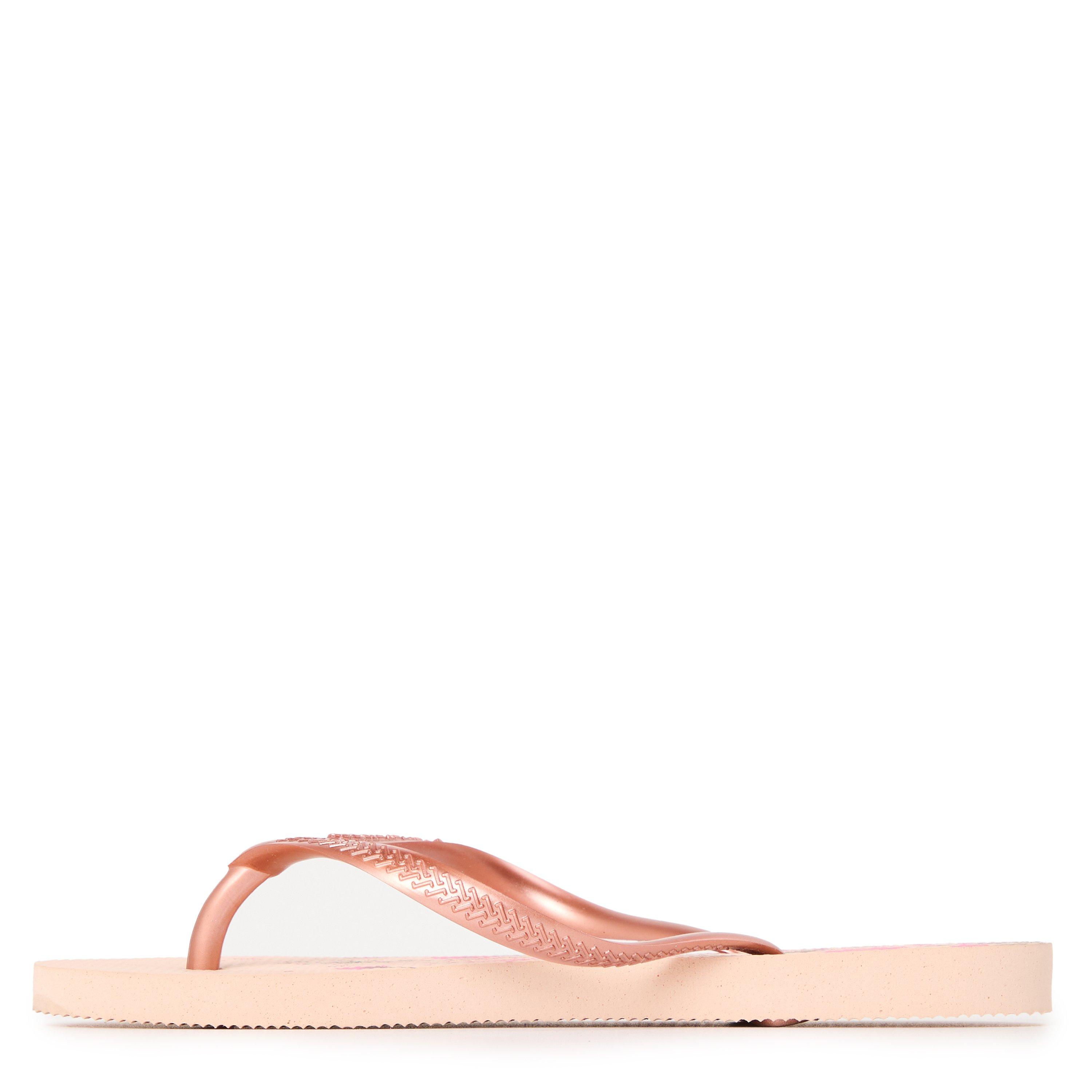 Rosa - Havaianas - Hav. Slim Organic Ballet Rose/Golde Flip Flops Womens - 2