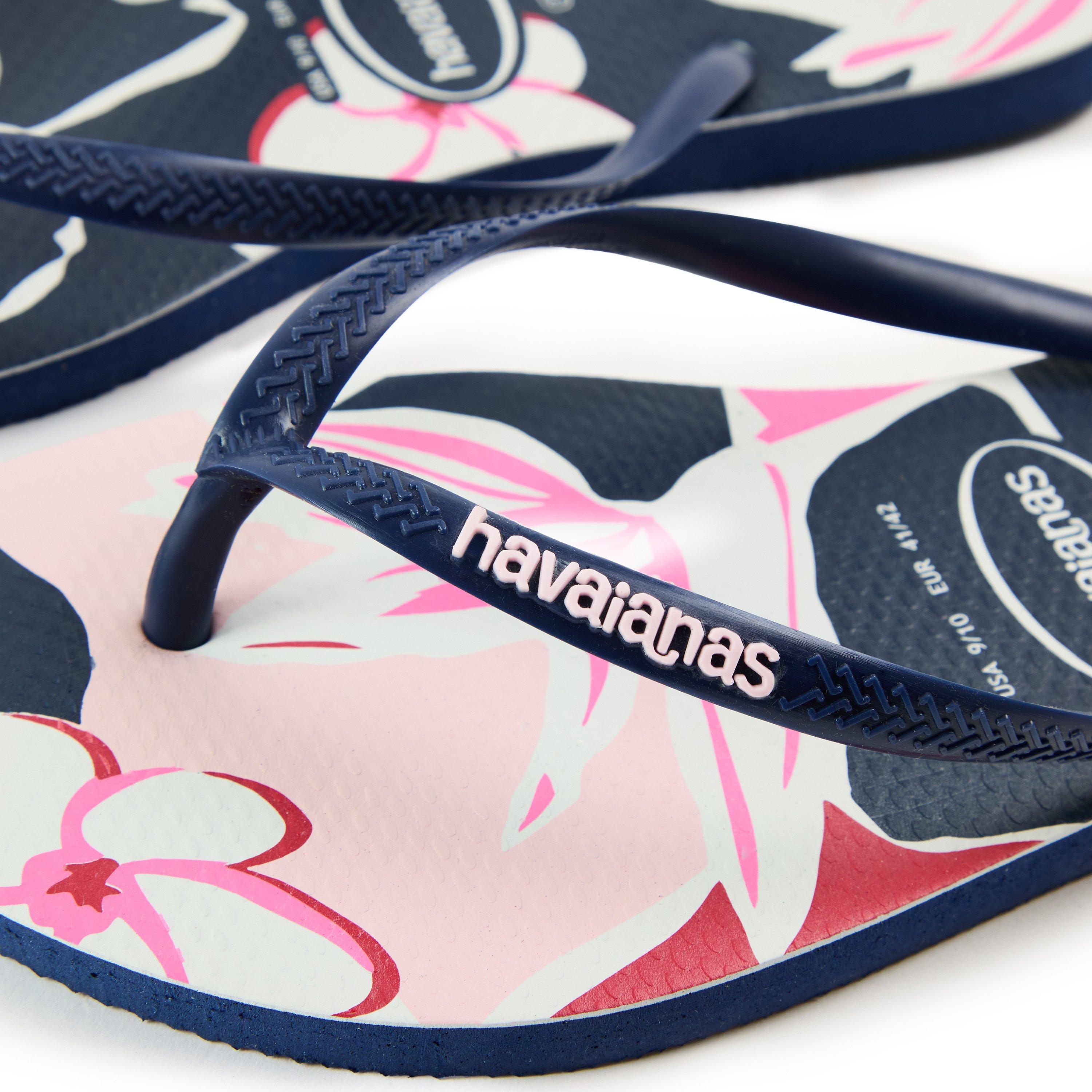 Blauw - Havaianas - Slim Print Ld99 - 3