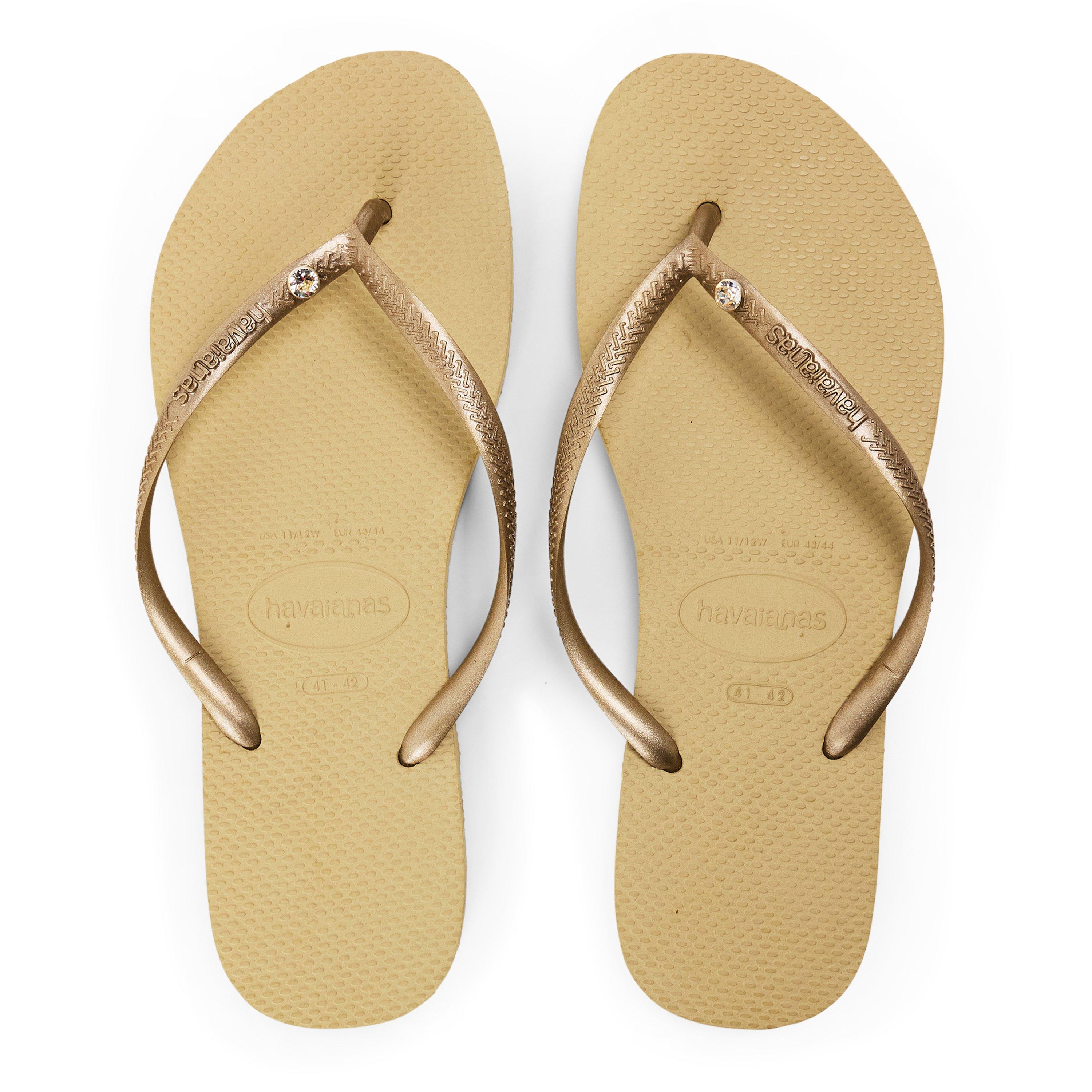 Grey/Golden - Havaianas - Slm Crystl Ld99 - 4