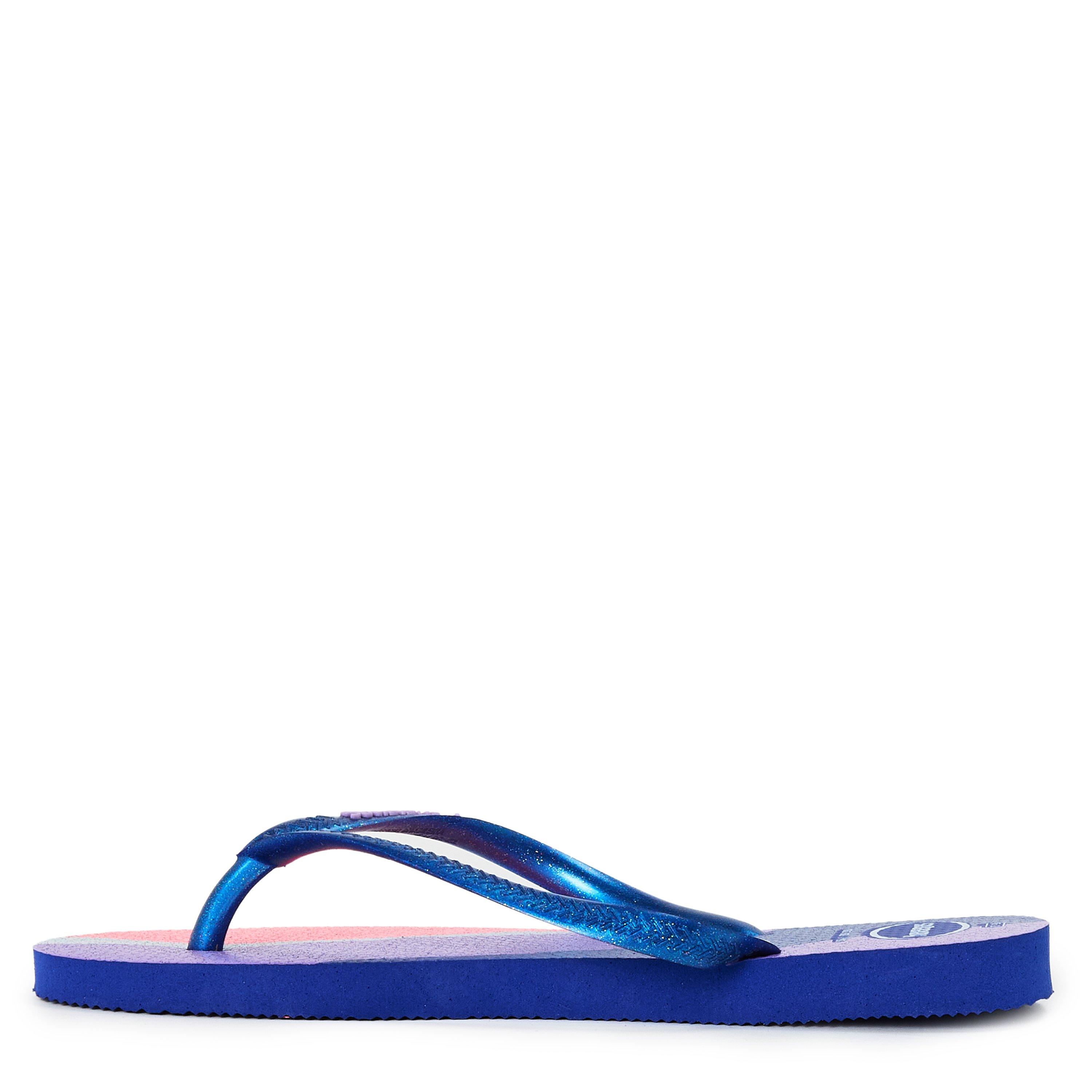 Lueur bleue - Havaianas - Hav. Slim Palette Glow Blue 37/38 Flip Flops Womens - 2