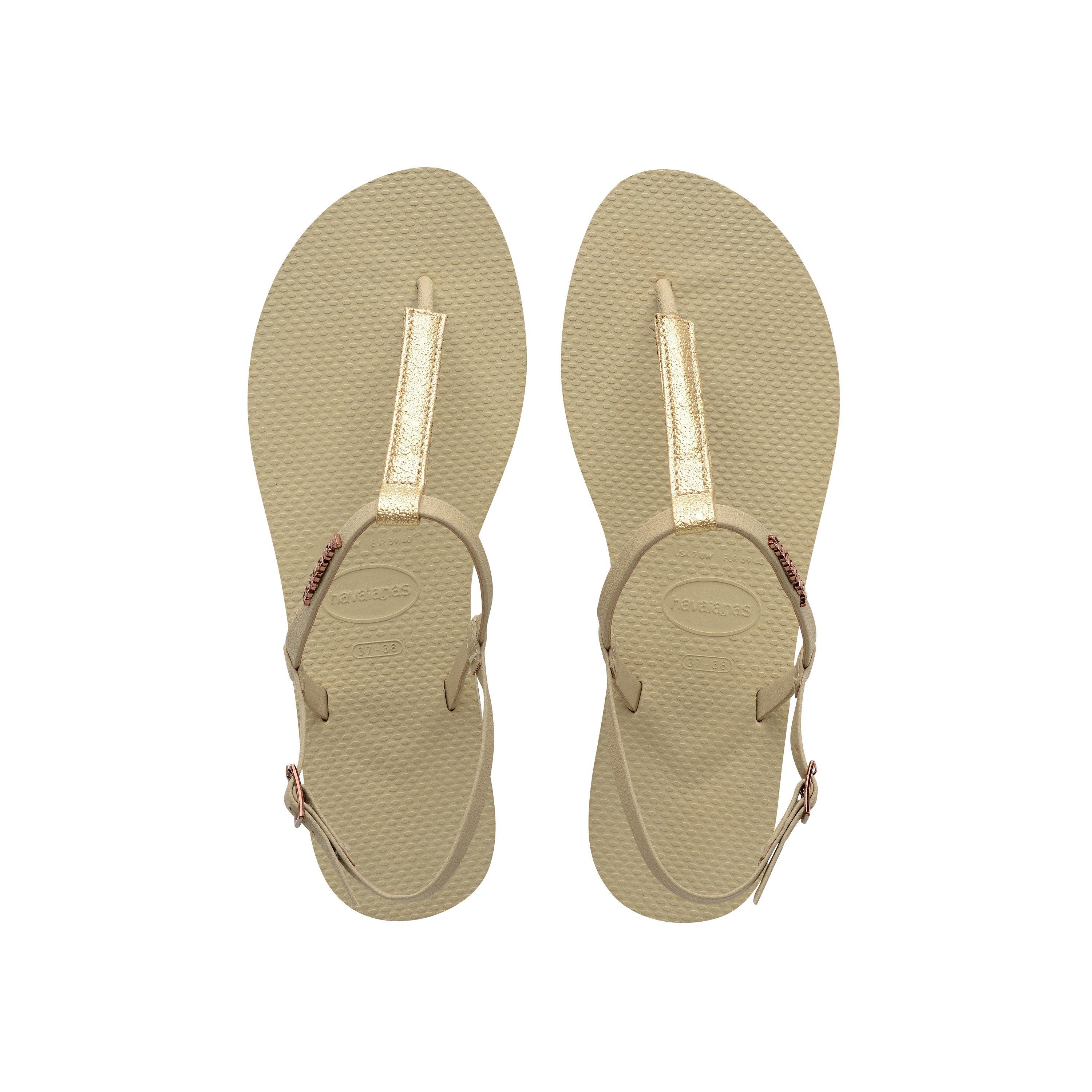 En Grijs 39 - Havaianas - Hav. You Rio Sand Grey 39 Flip Flops Womens - 3