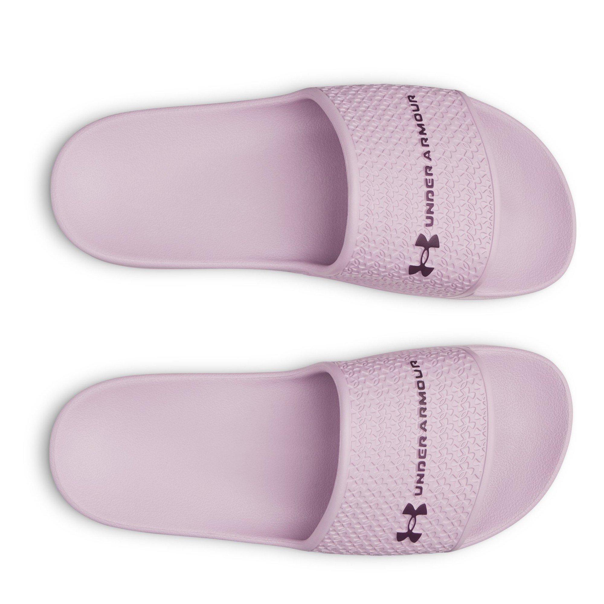 Pink/Purple - Under Armour - Women's Pool Sliders - 4