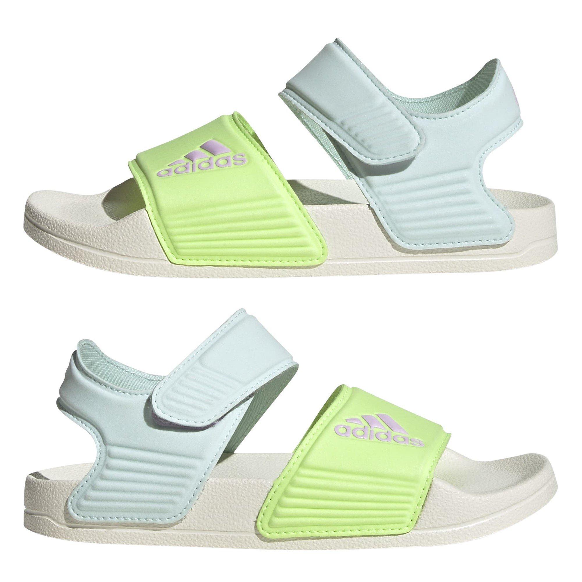 Yell/Lilac/Mint - adidas - Adilette Children Sandals - 9