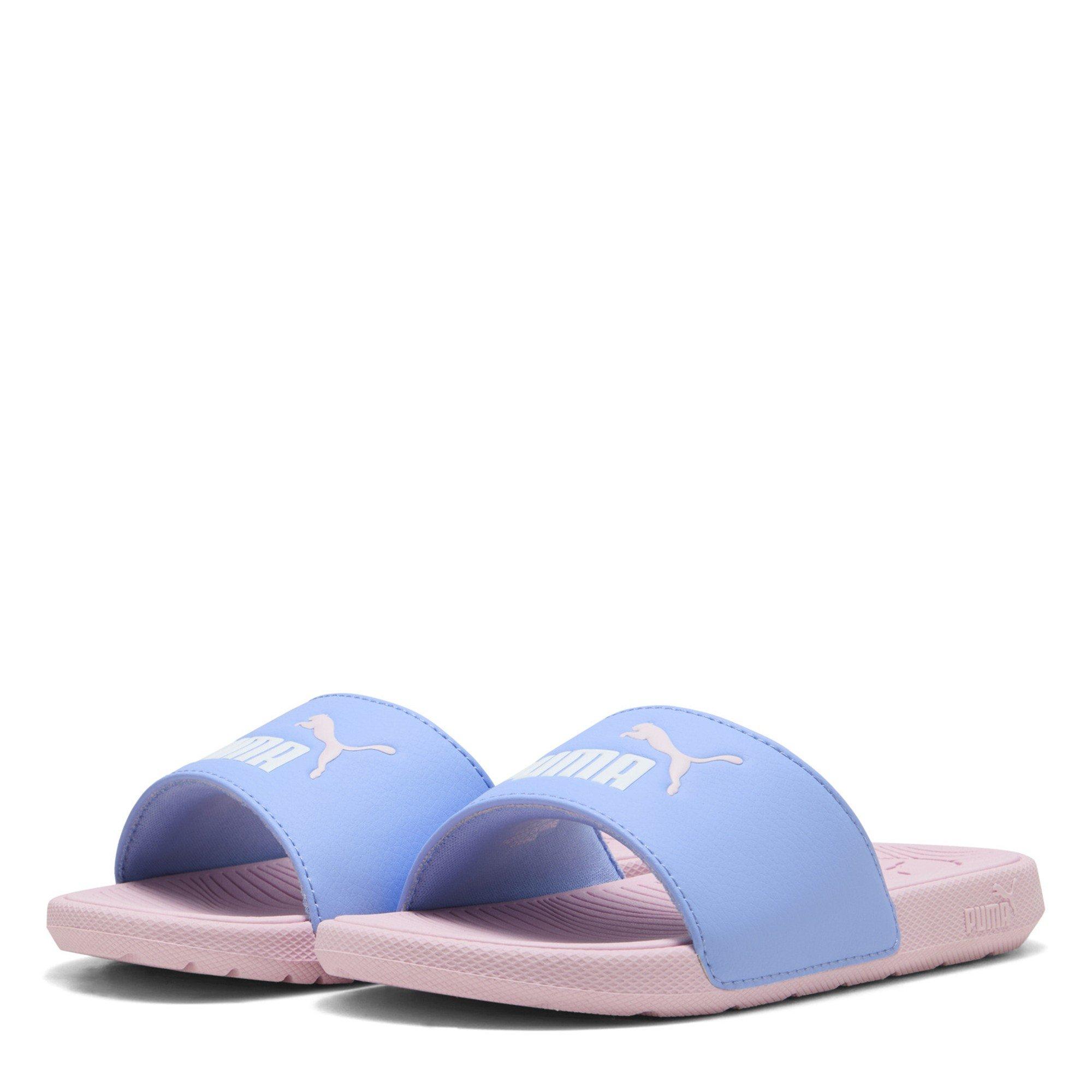 Lavender/Pink - Puma - Cool Cat Slides Childrens - 1