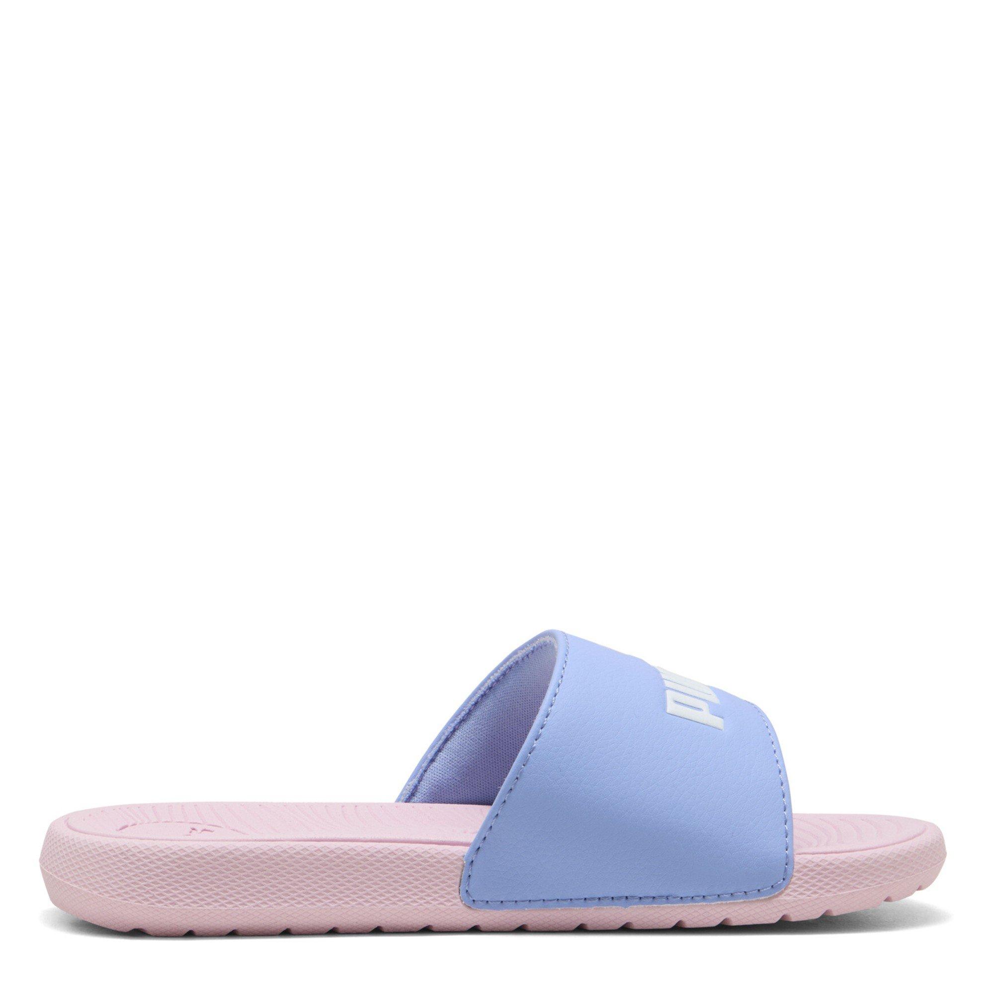 Lavender/Pink - Puma - Cool Cat Slides Childrens - 4