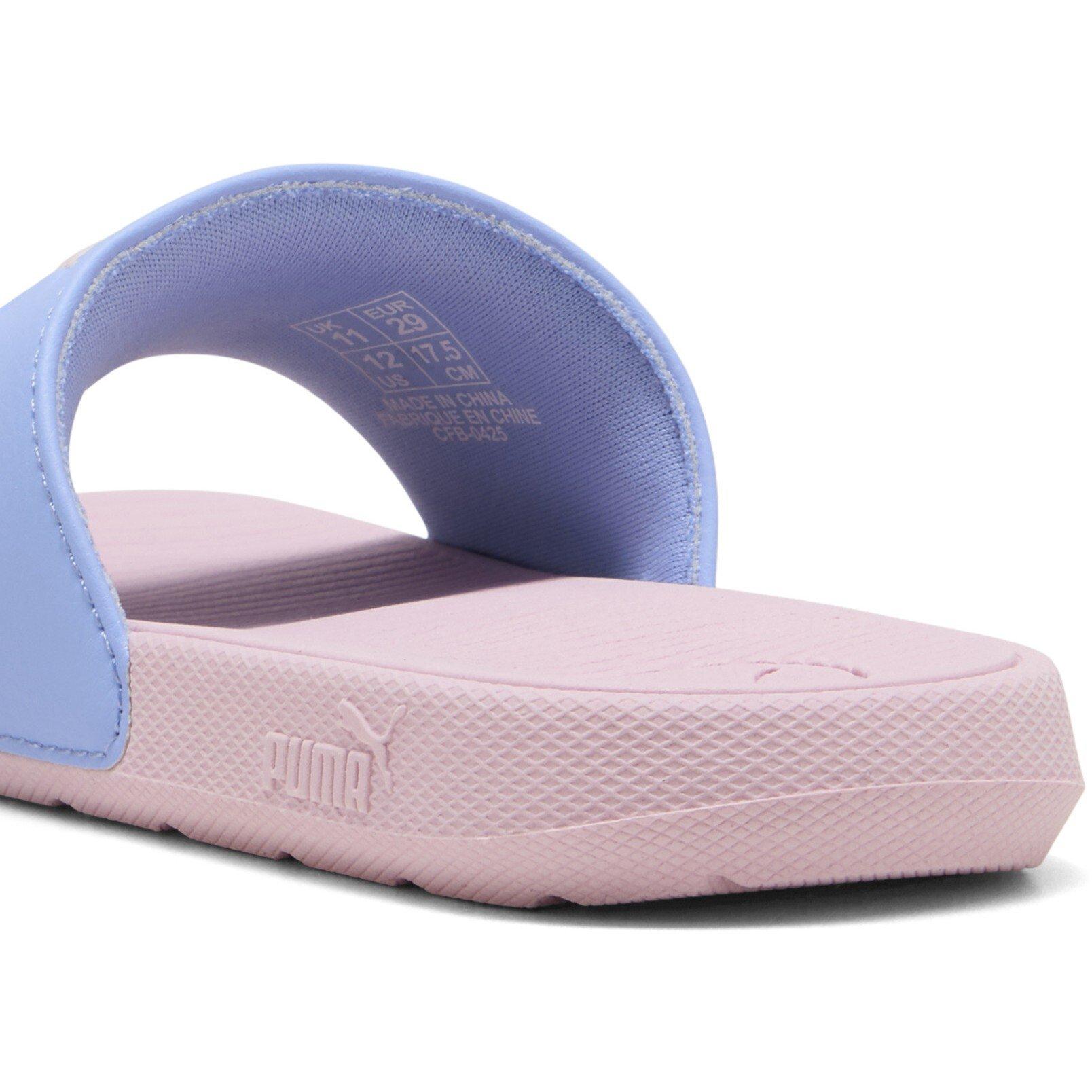 Lavender/Pink - Puma - Cool Cat Slides Childrens - 5