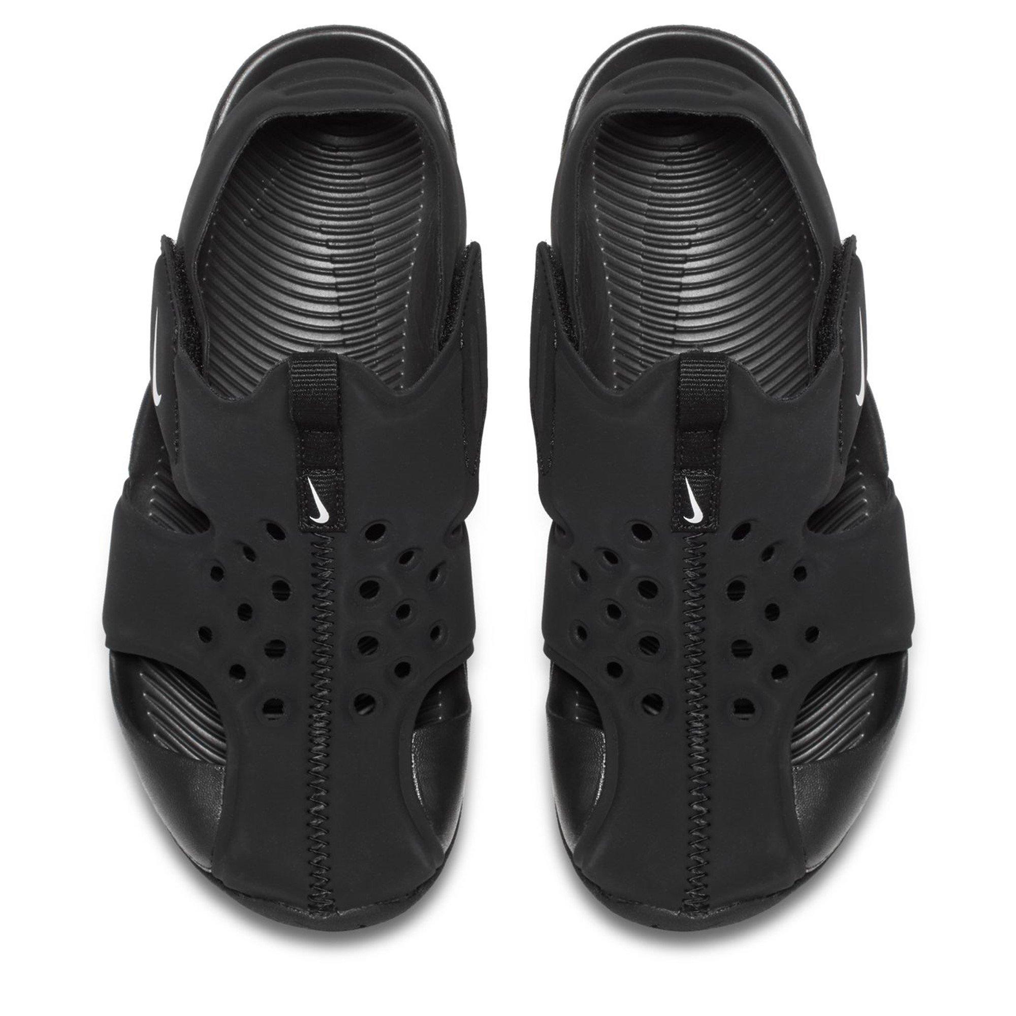 Black/White - Nike - Sunray Protect 2 Childrens Sandals - 3
