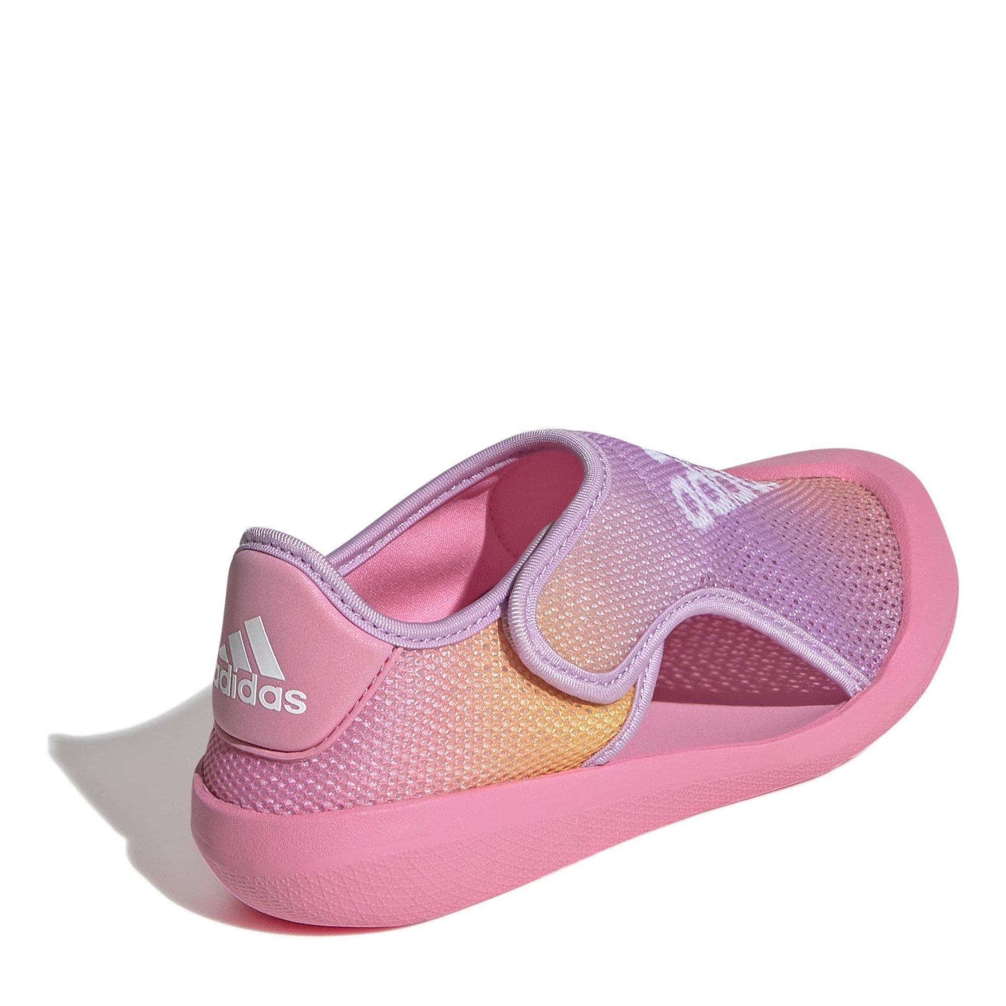 Pink/Wht/Lilac - adidas - Altaventure 2.0 Child Girls Sandals - 4