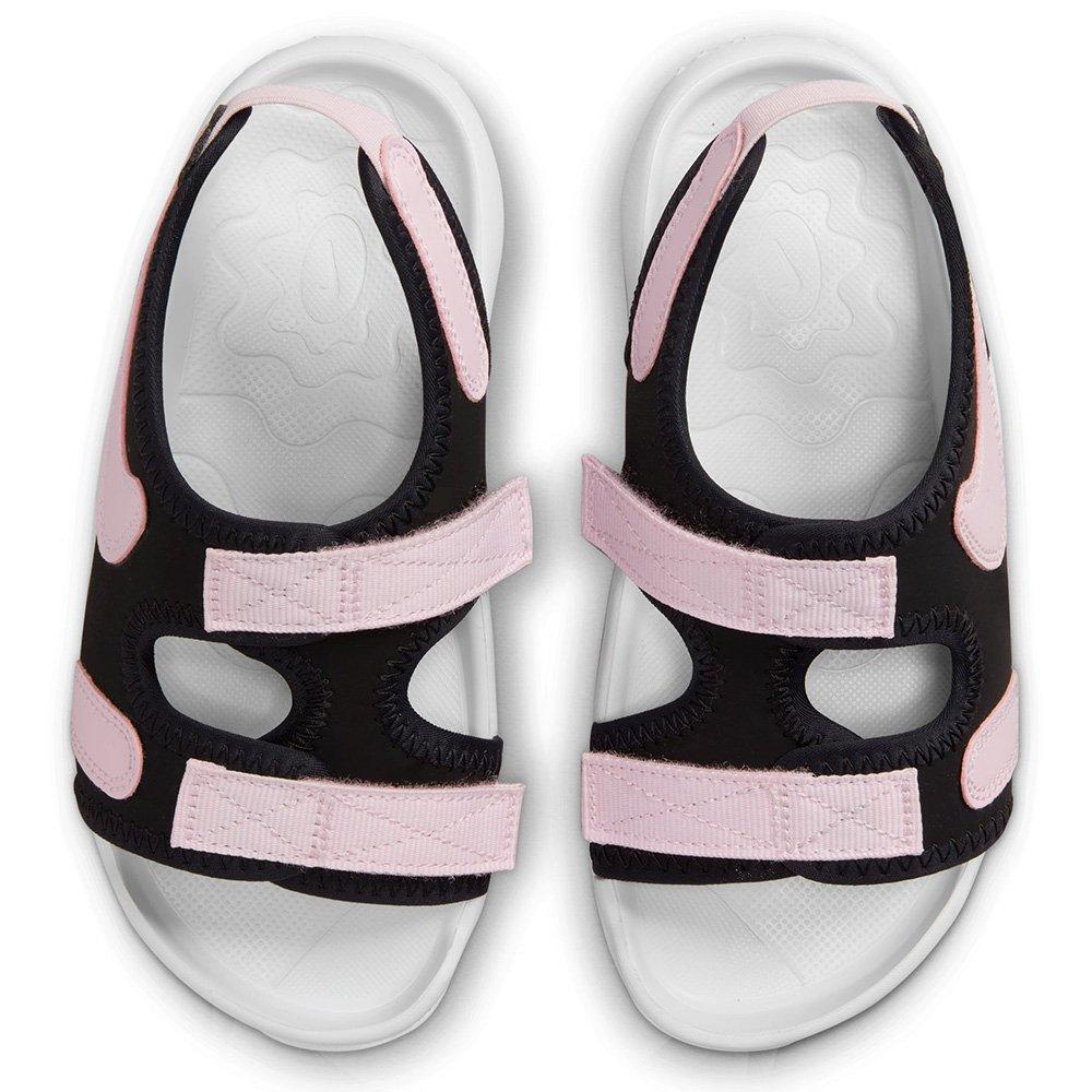 Blk/Pink/Wht - Nike - Sunray Adjust 6 Kids Sandals - 4