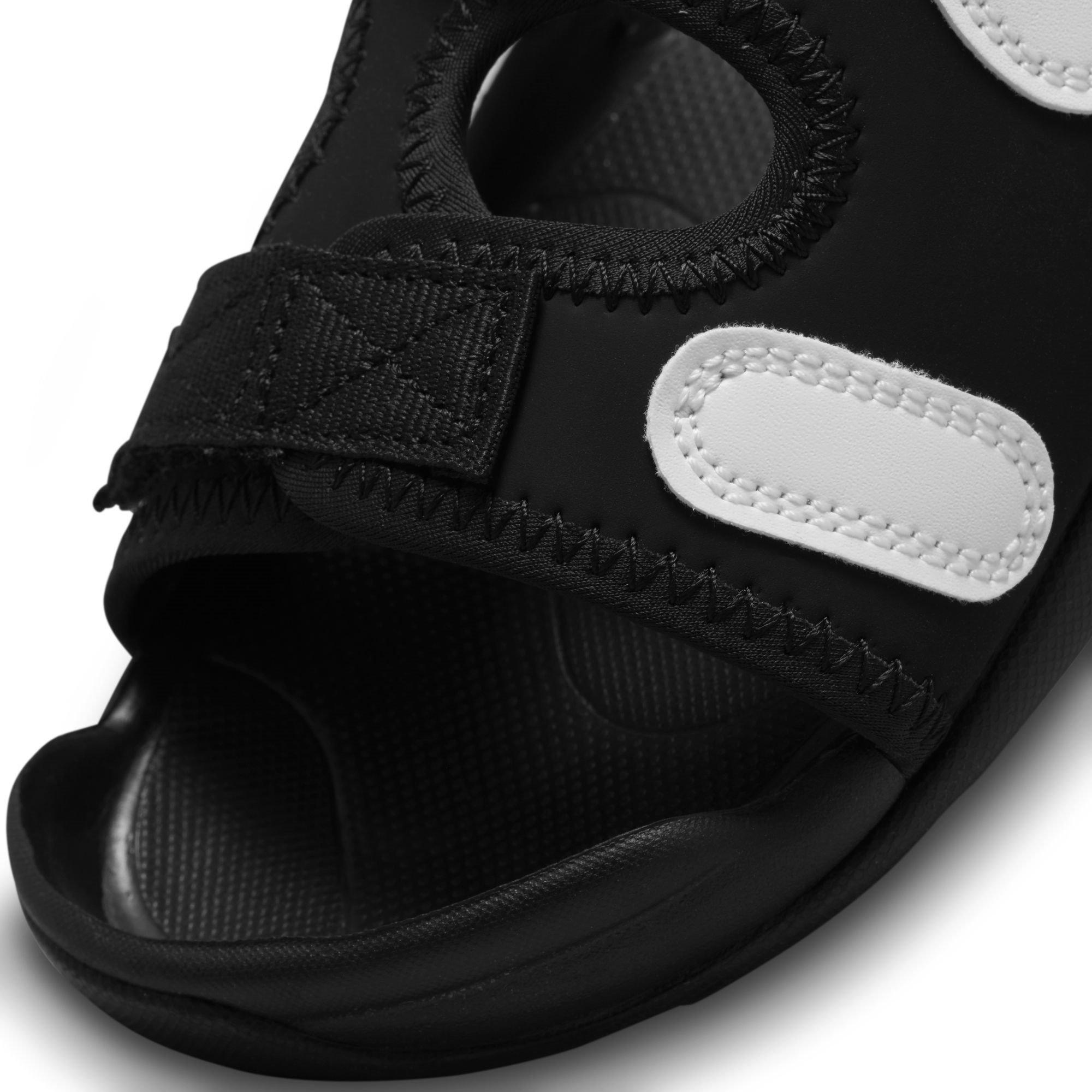 Black/White - Nike - Sunray Adjust 6 Sandals Childrens - 5