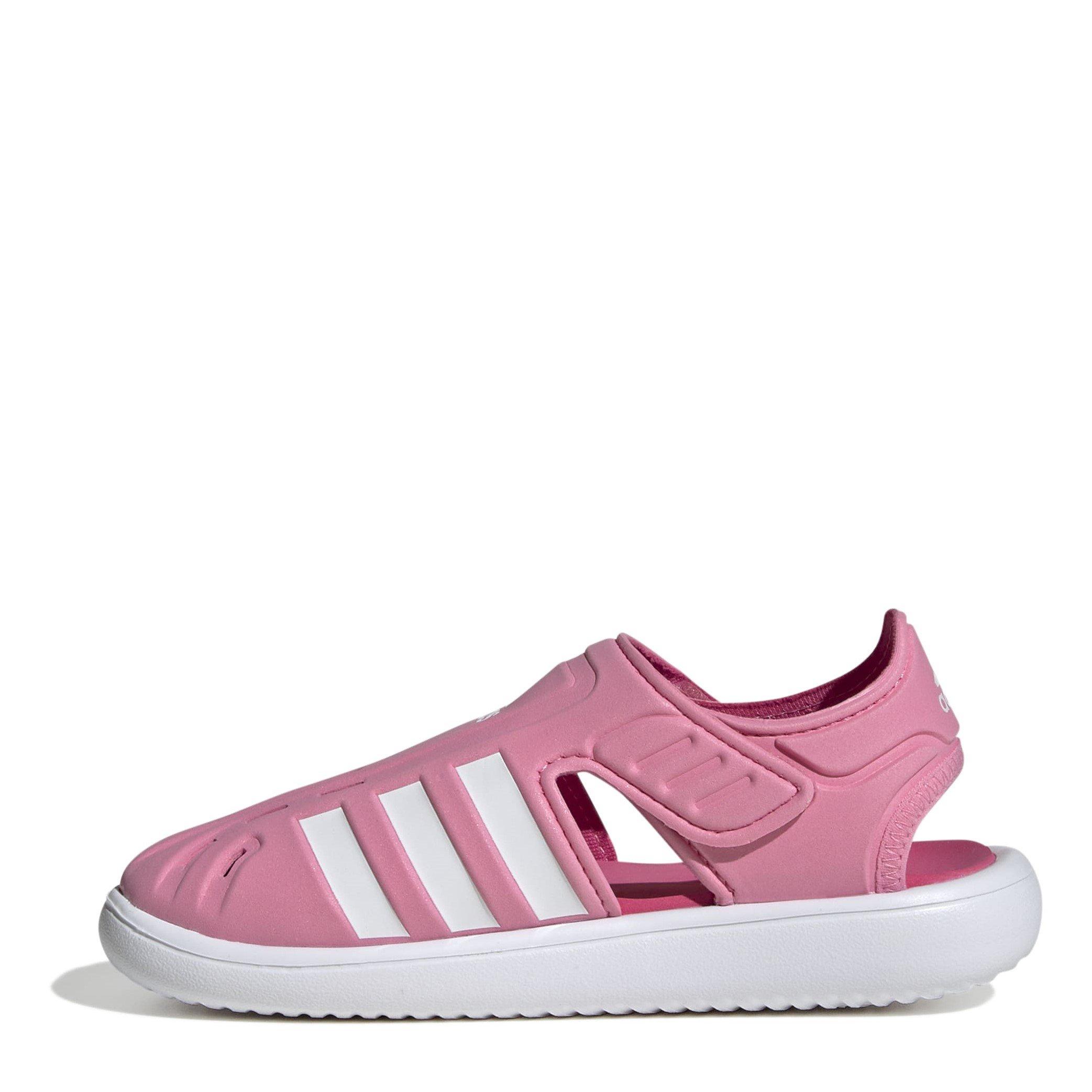 Pink/Magenta - adidas - Summer Closed Toe Child Girls Water Sandals - 2