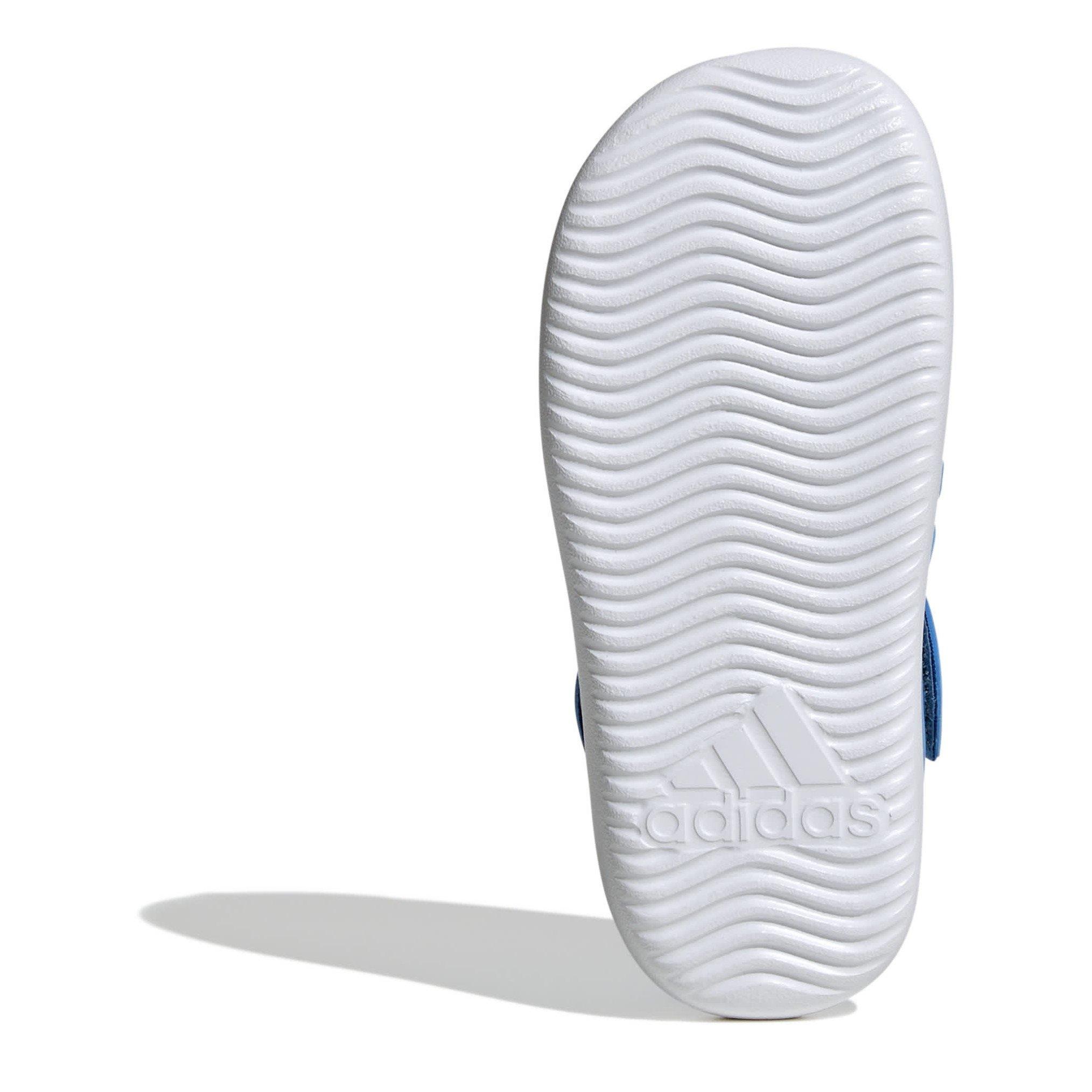 Blue/Wht/R.Blue - adidas - Summer Closed Toe Childrens Water Sandals - 6