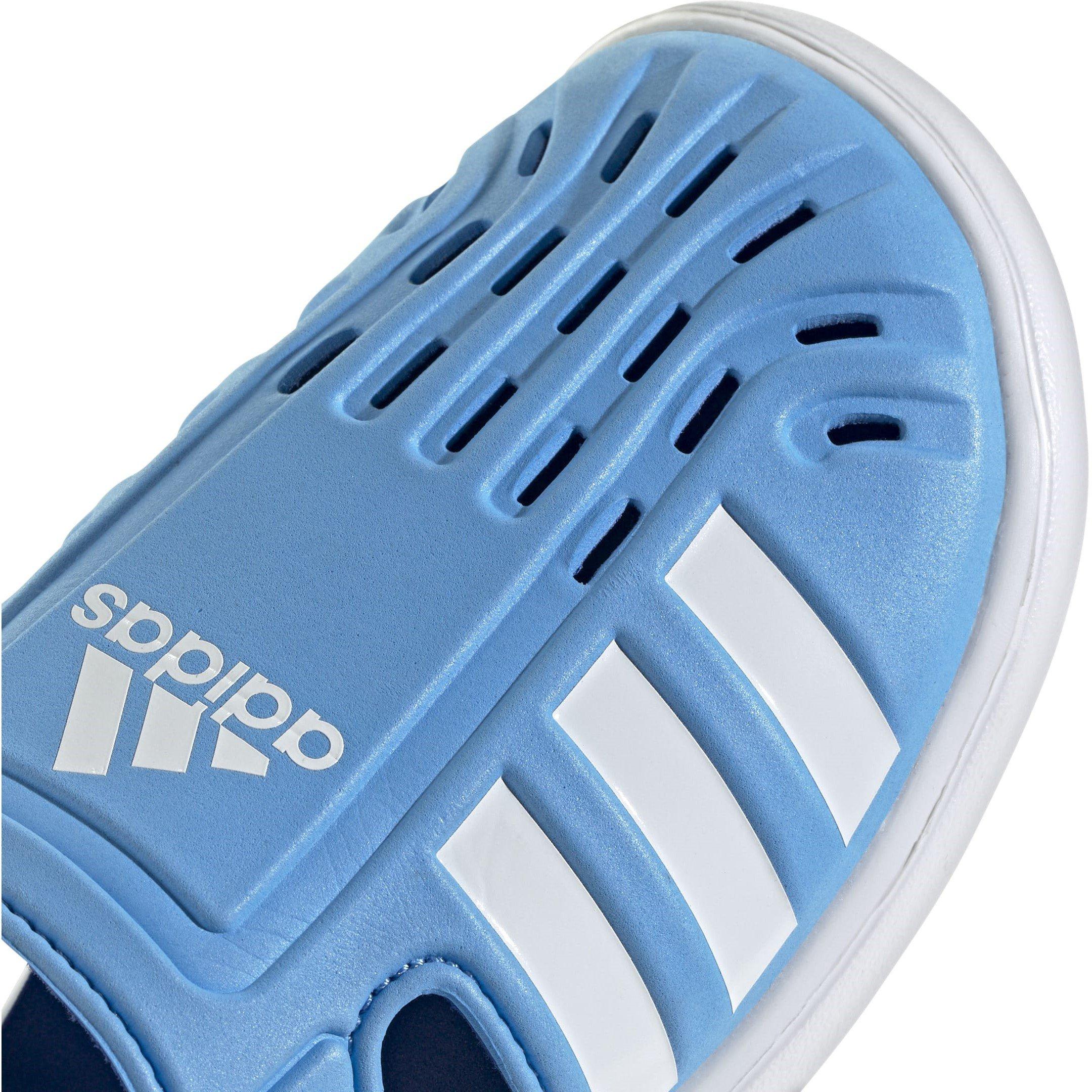 Blue/Wht/R.Blue - adidas - Summer Closed Toe Childrens Water Sandals - 8