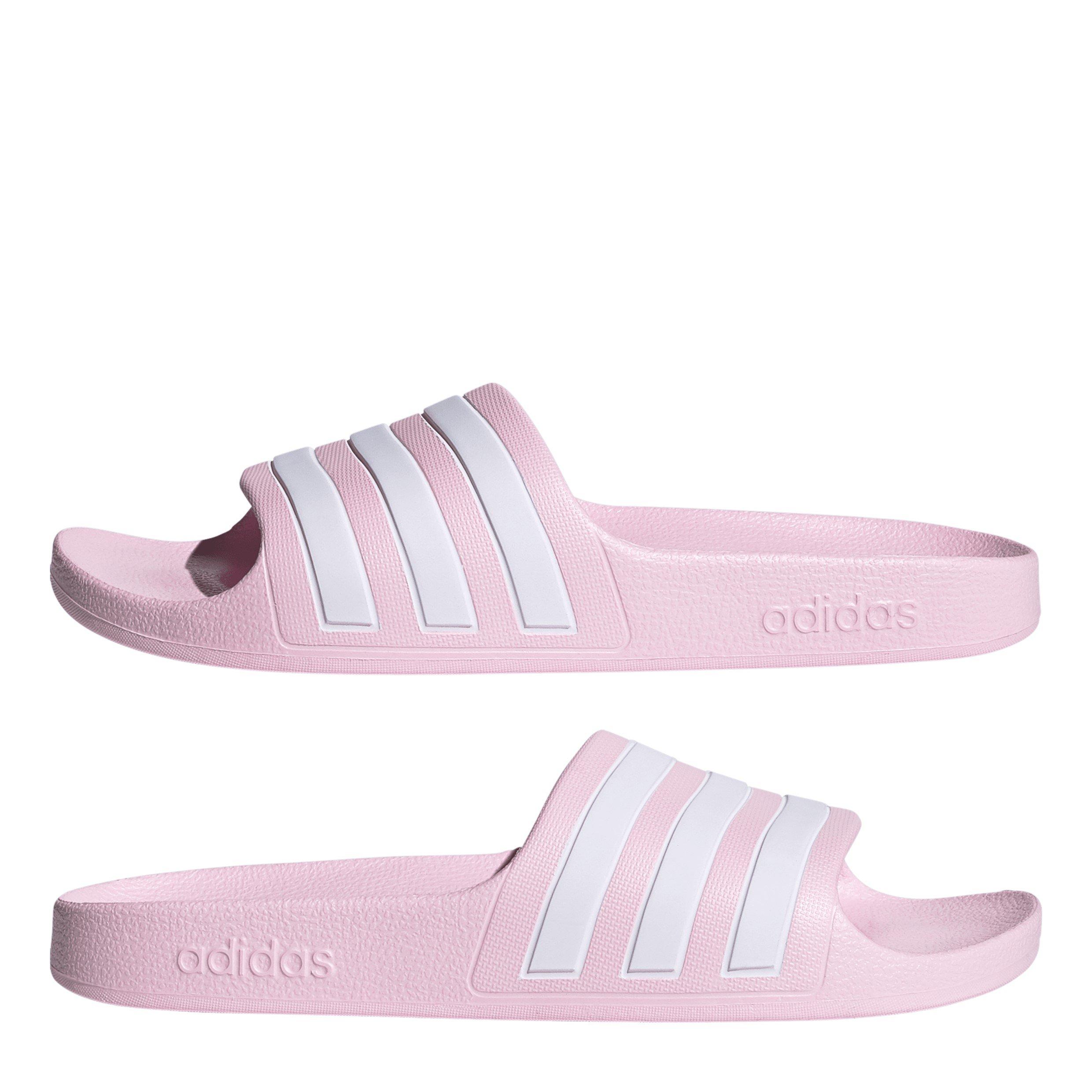 Pink/White - adidas - Adilette Aqua Slide Boys - 9