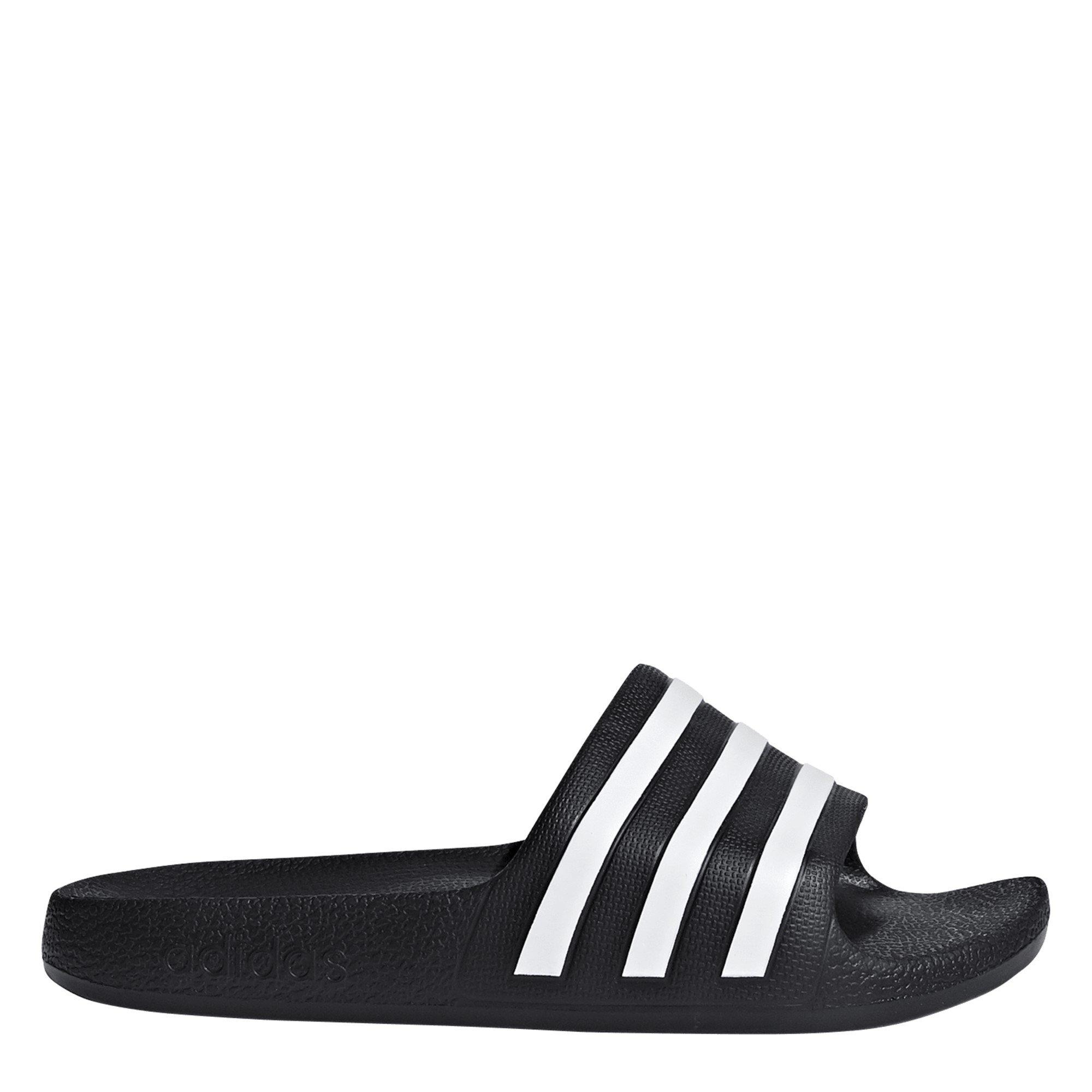 Zwart/Wit - adidas - Adilette Aqua Slide Boys - 1